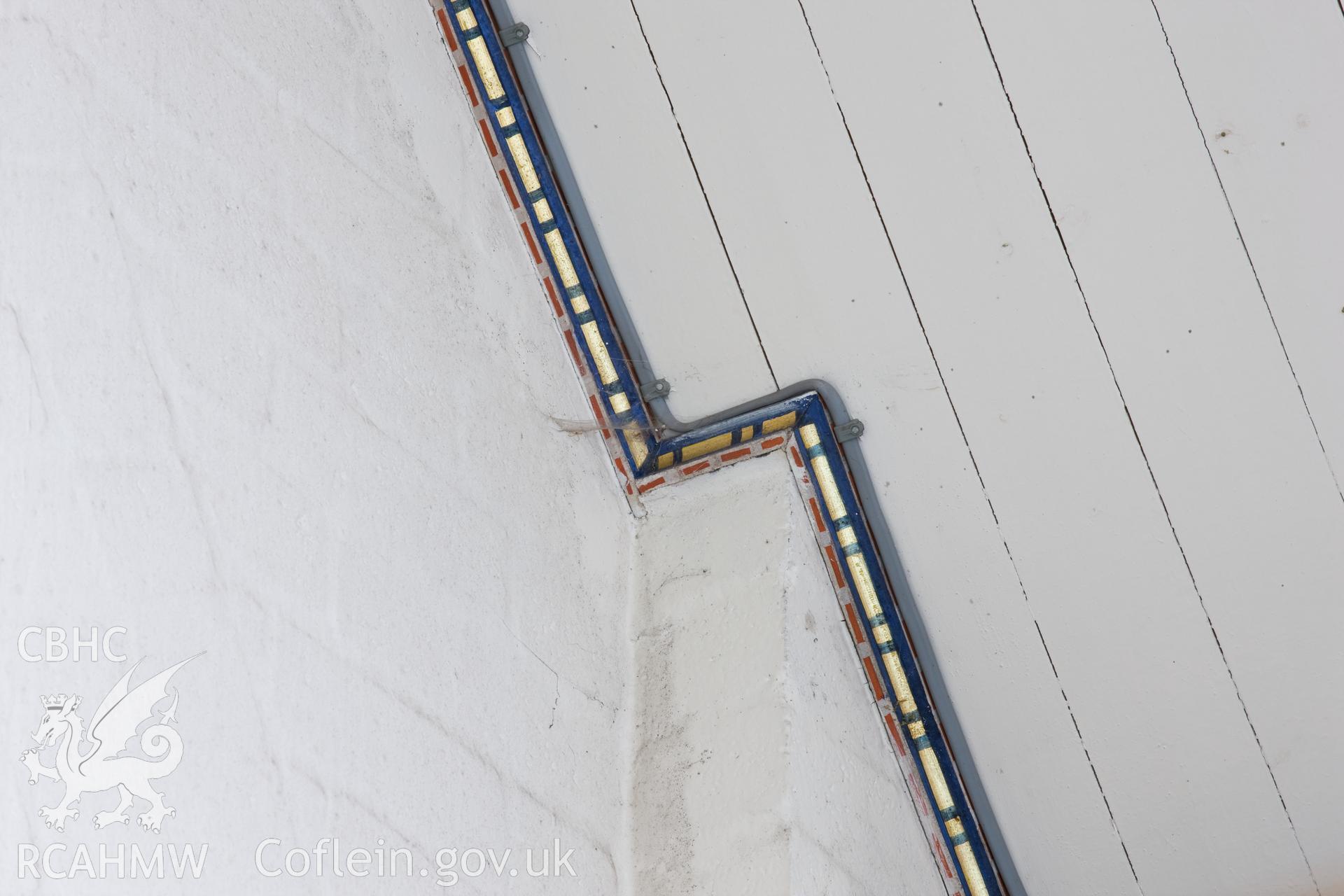 Detail of decorative internal string course.