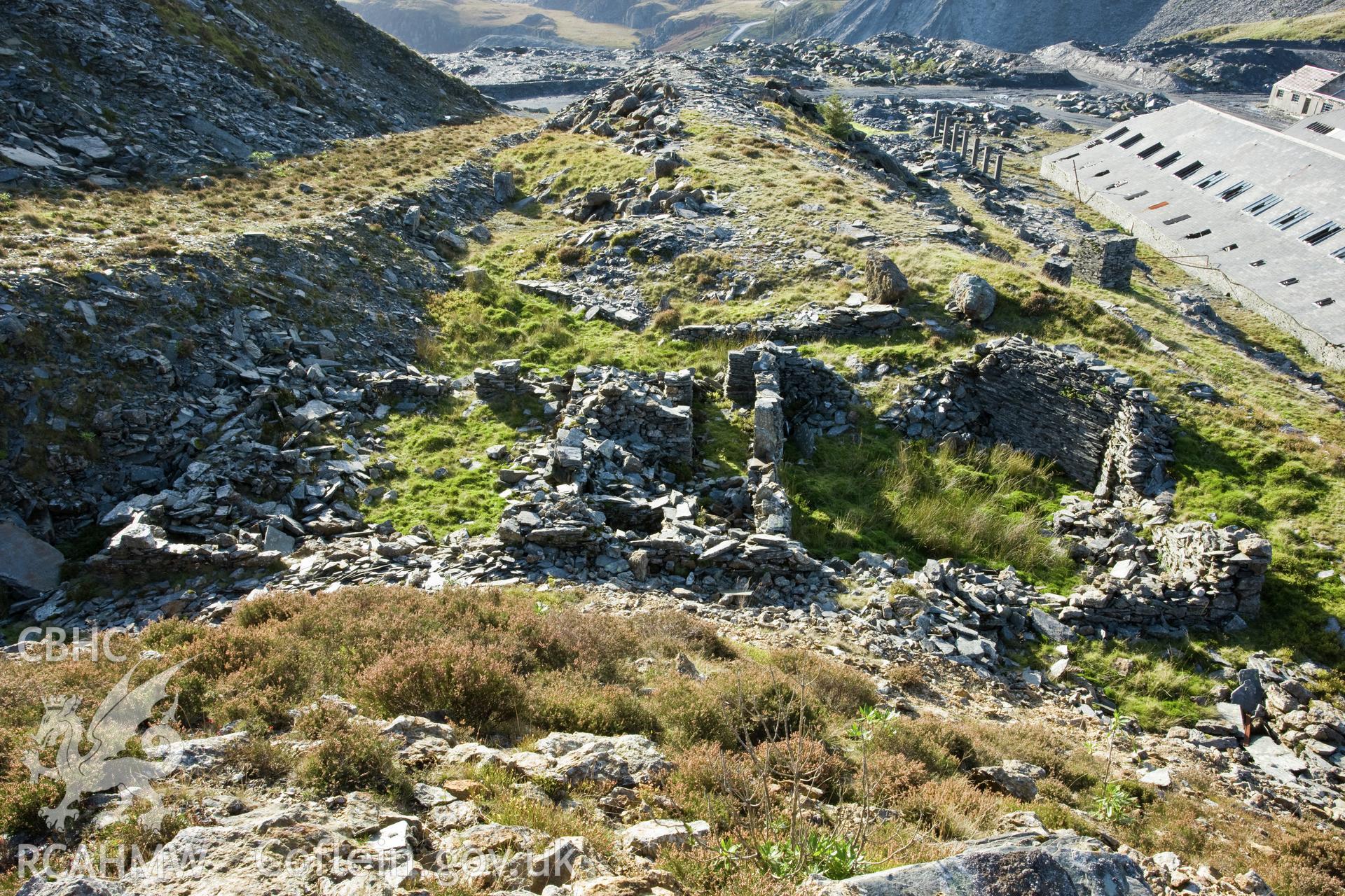 Building complex to the south of the Dressing Mills, viewed from the east.