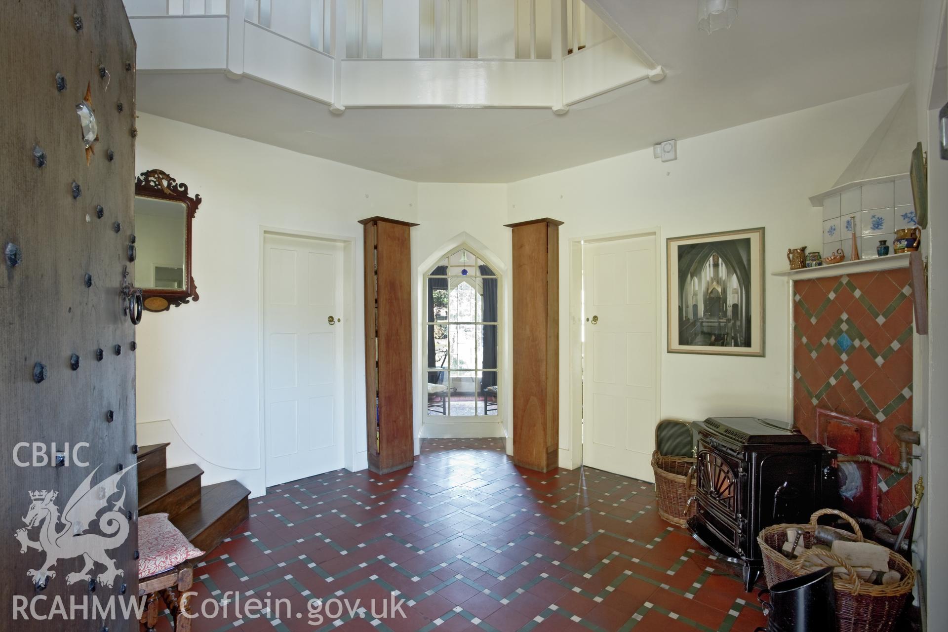 Entrance hall from front door.