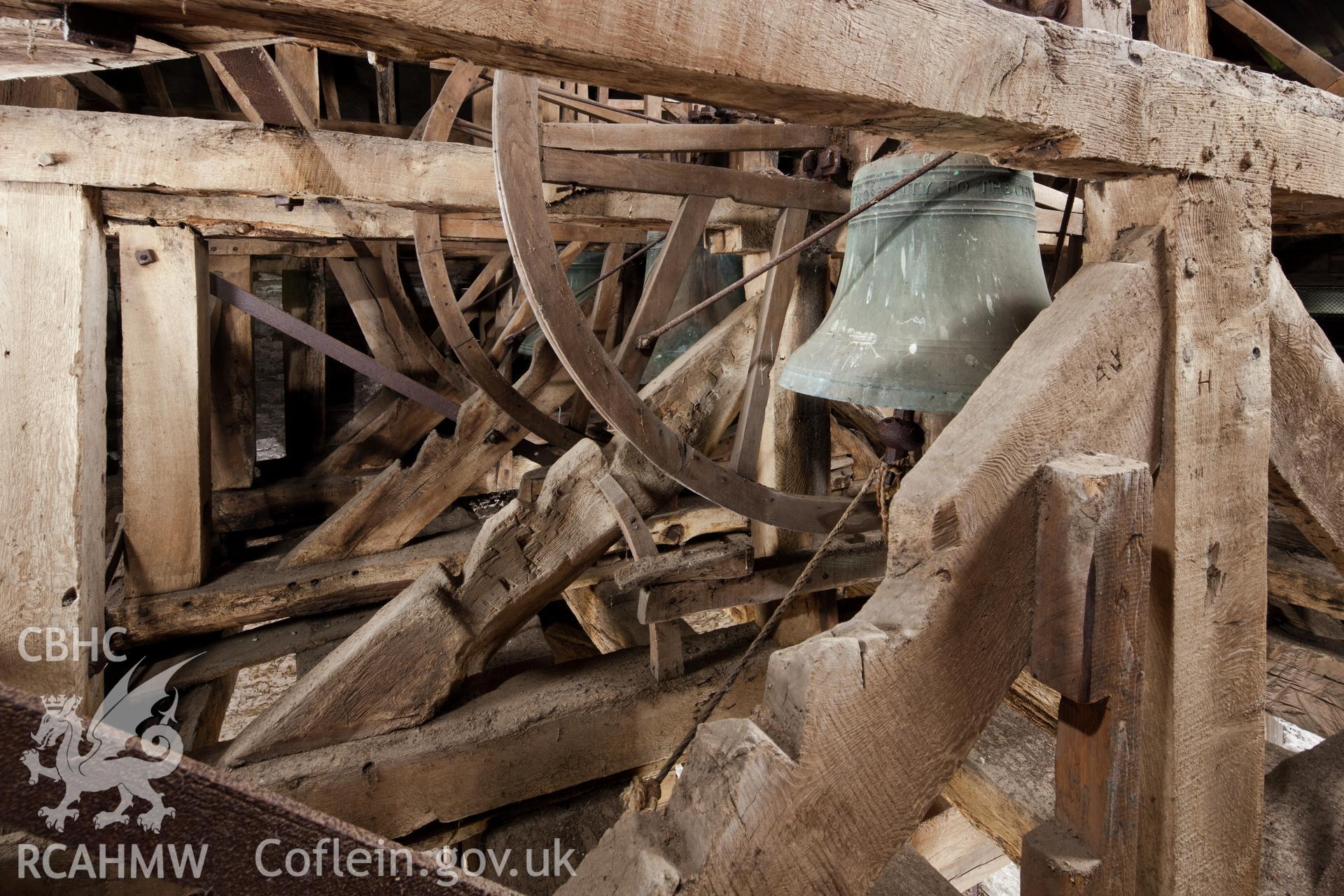 Interior bell chamber.