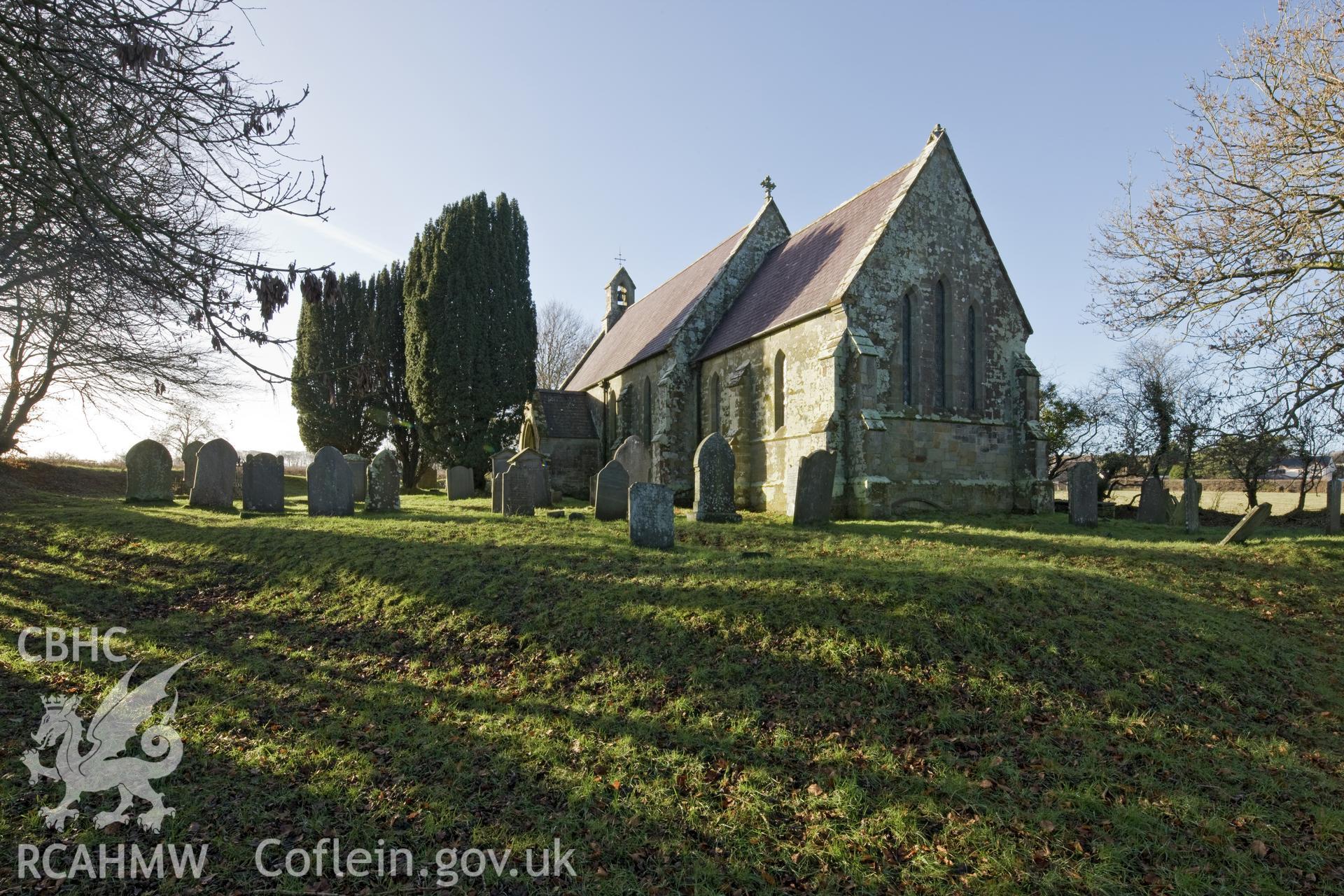 View from the southeast.