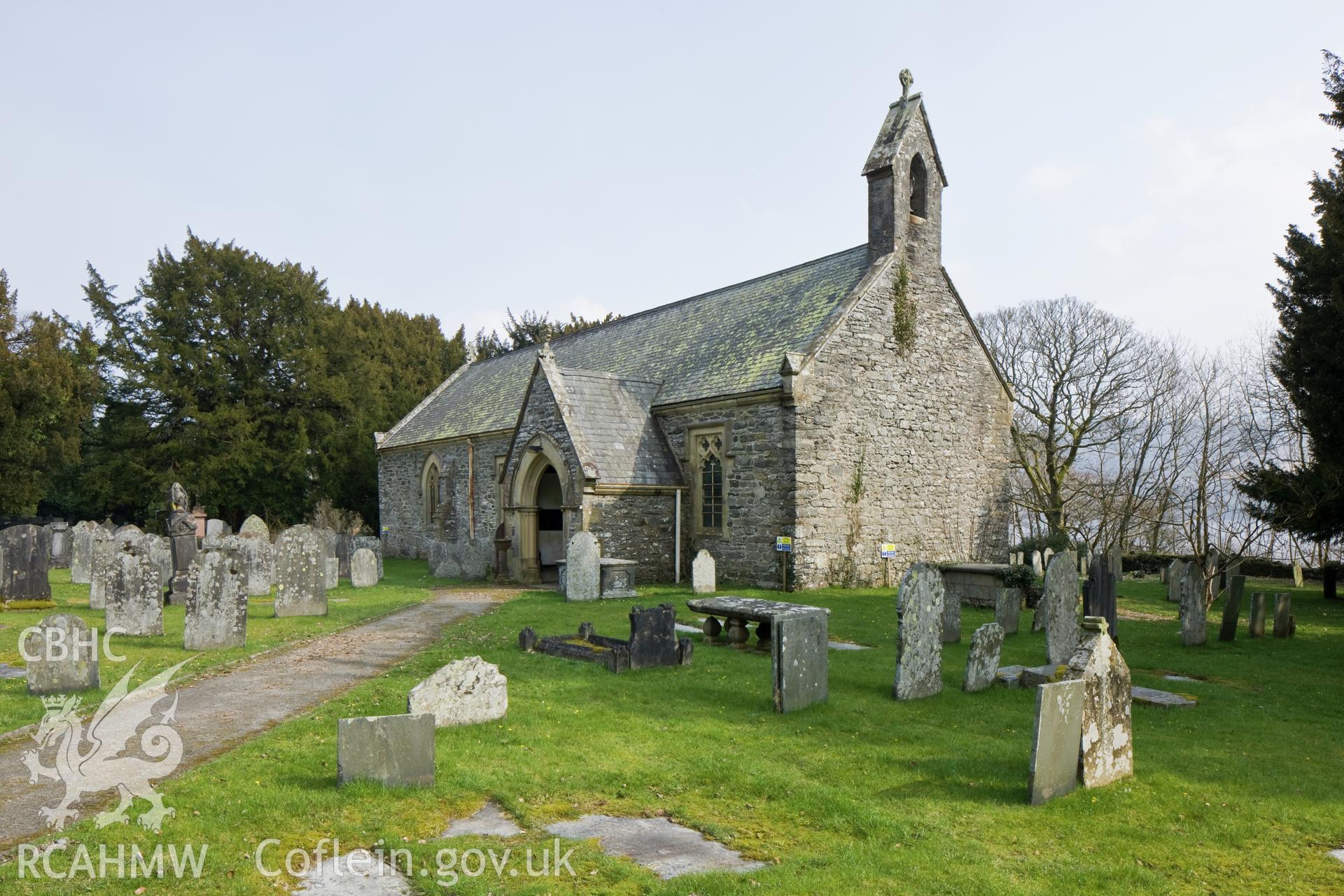 View from the west northwest.