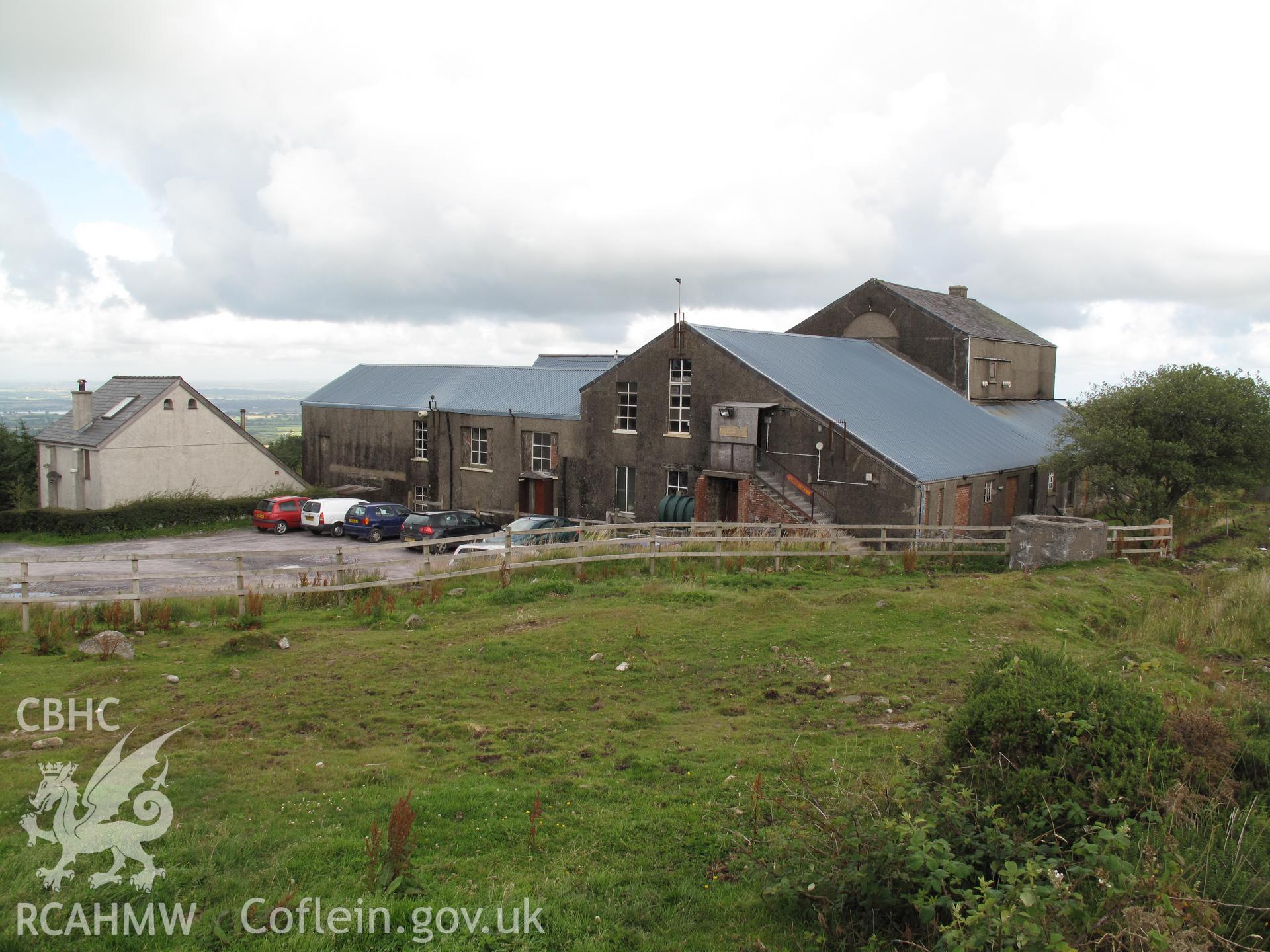 Waunfawr Radio Transmitting Station from the southeast, taken by Brian Malaws on 06 August 2009.