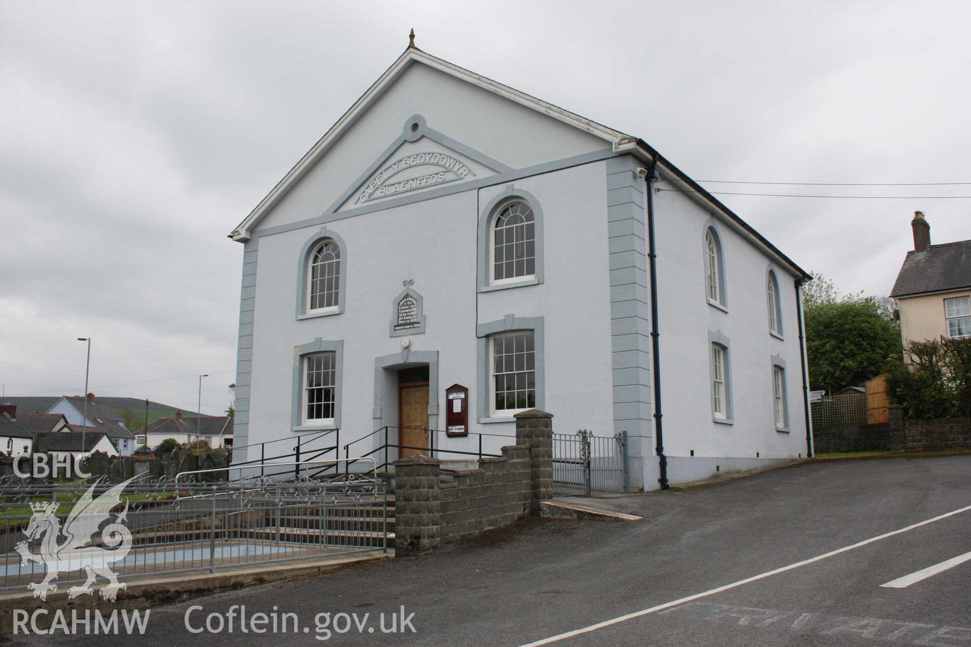 Blaenffos Chapel, viewed from the north.
