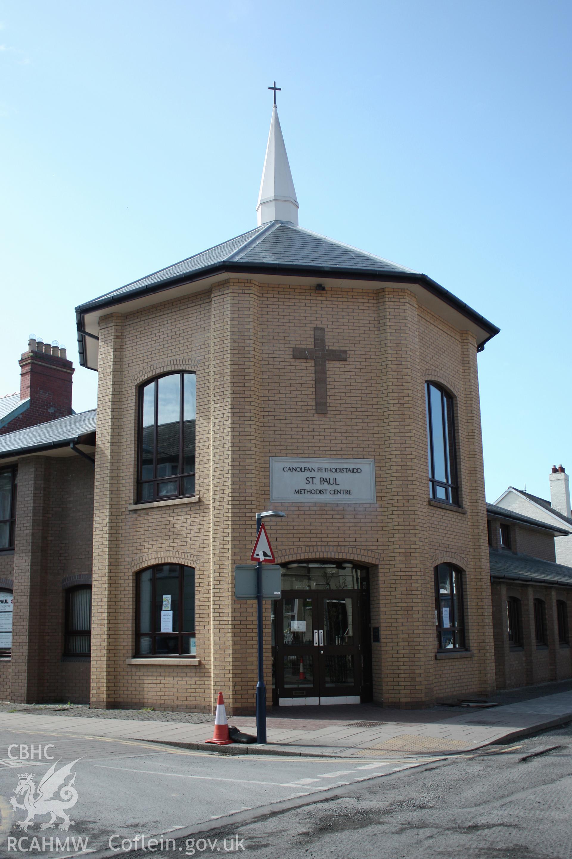 Exterior of Queens Road Methodist chapel, now St Paul's.