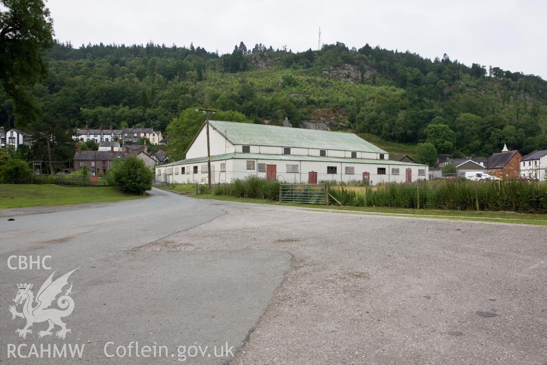 View from the north.