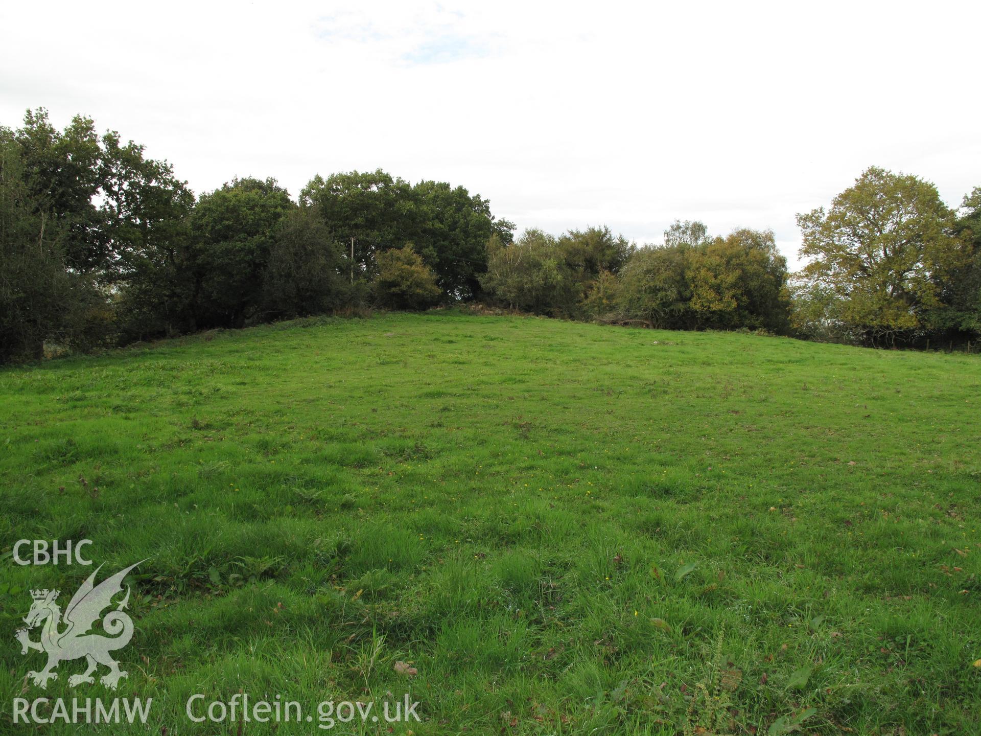 Site of the battle at Craig-y-dorth from the south, taken by Brian Malaws on 26 September 2011.