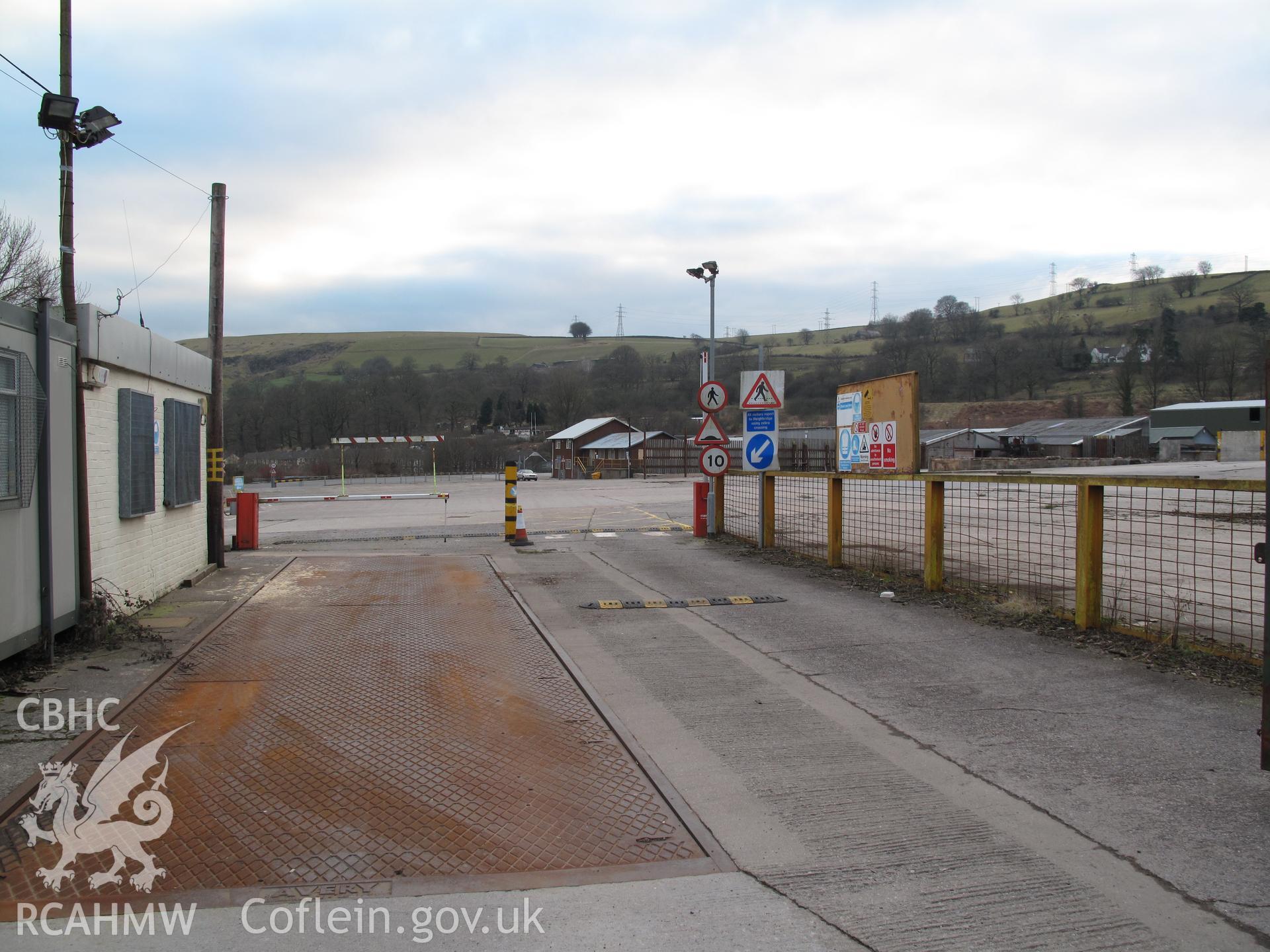 View of Universal Colliery, Senghenydd, from the northeast, taken by Brian Malaws on 12 February 2010.