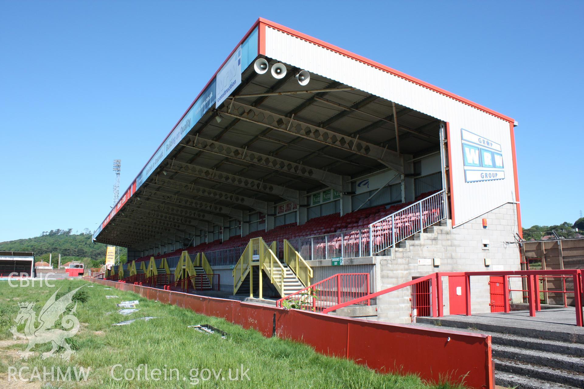 North Stand, looking west