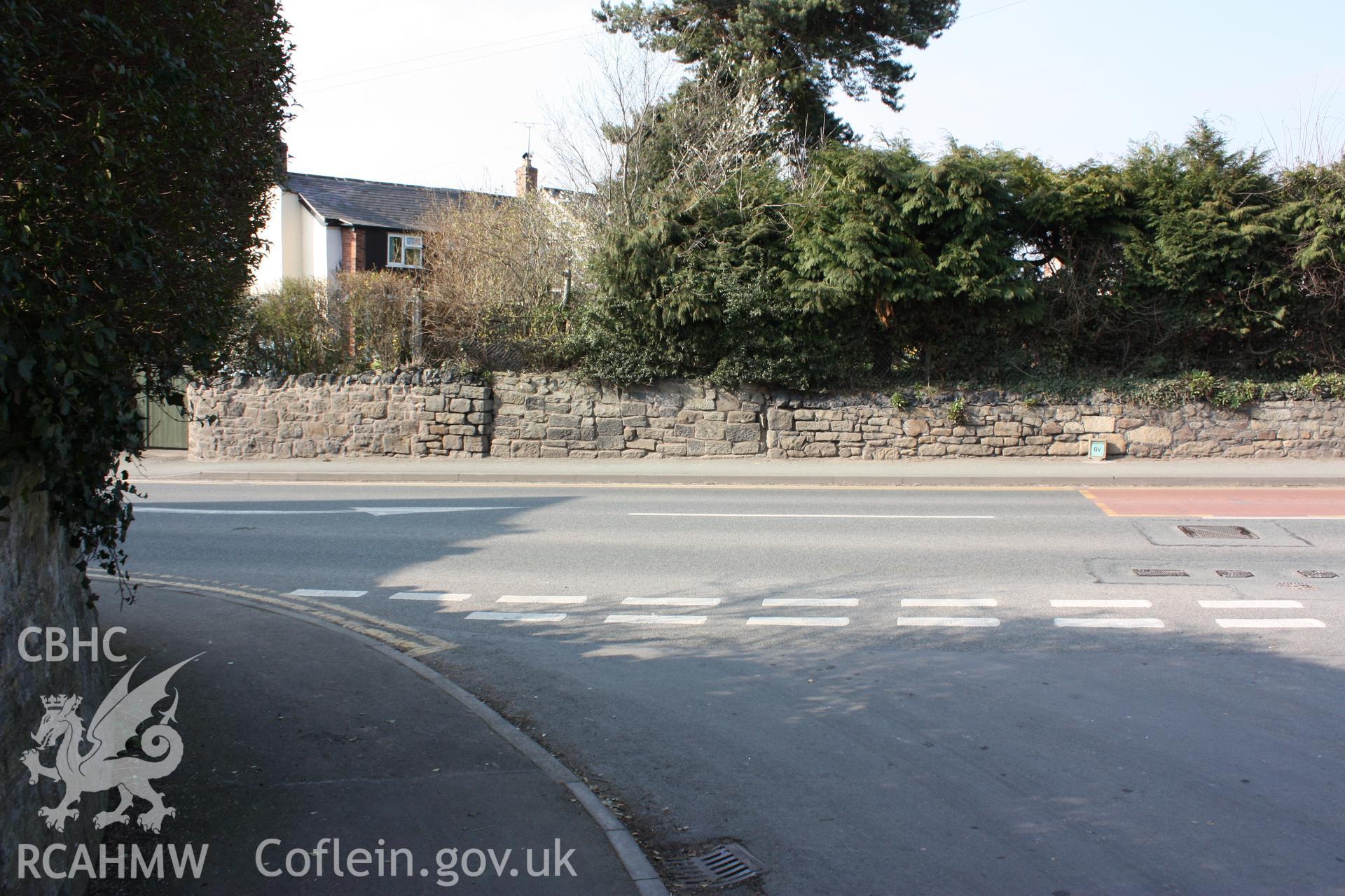 Blocked off entrance of a former tramroad associated with the New British Iron Company works.