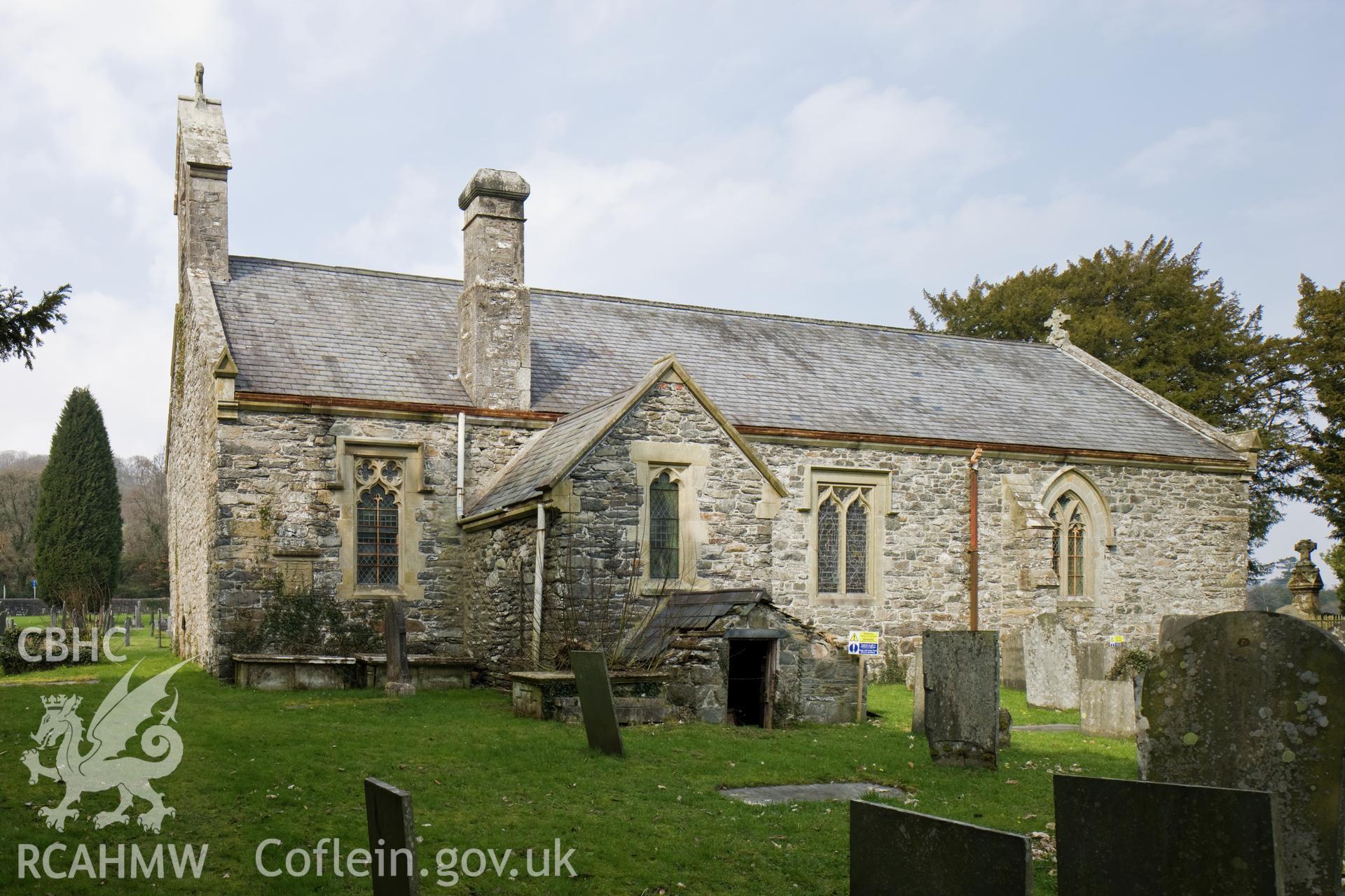 View from the south.