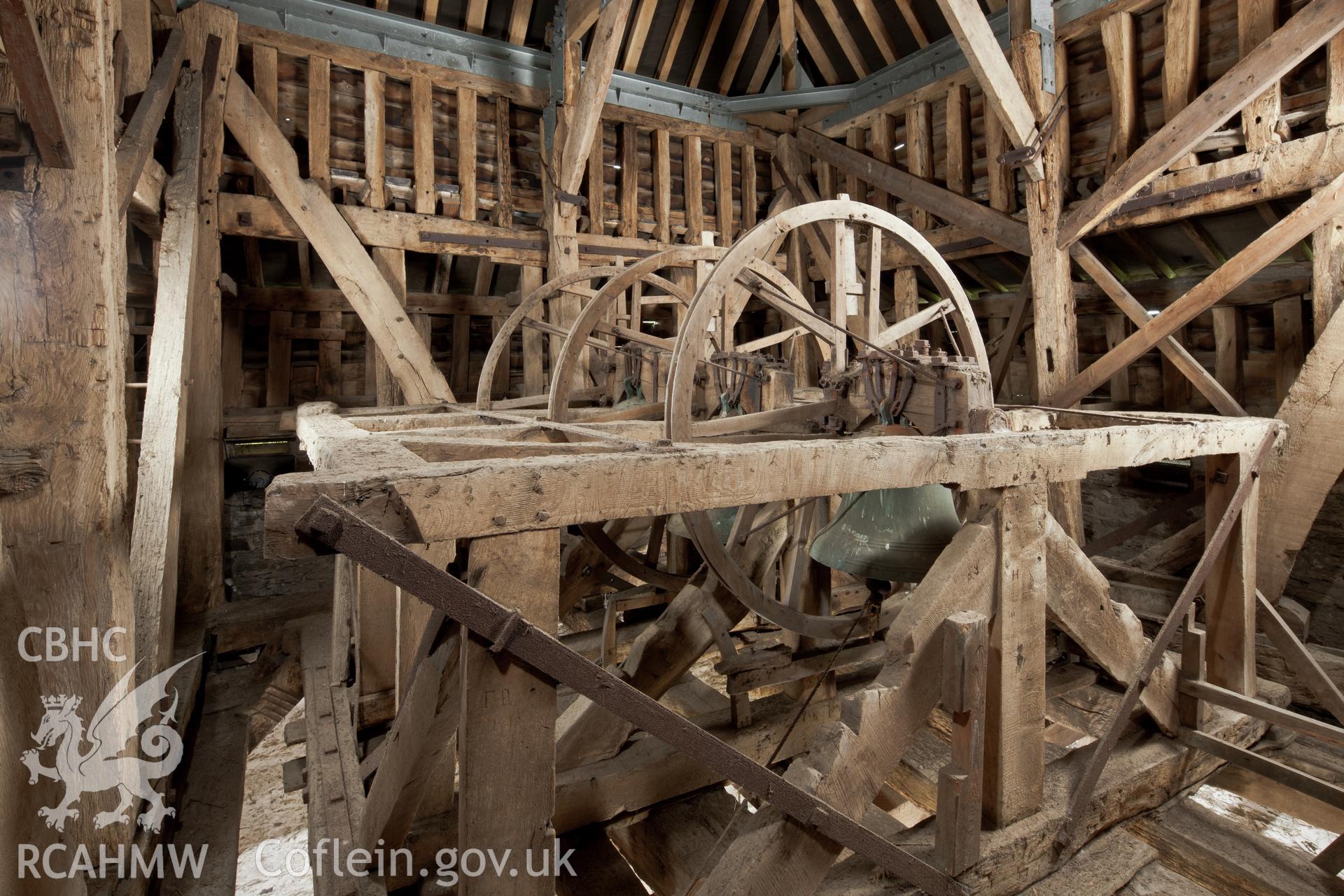 Interior bell chamber.