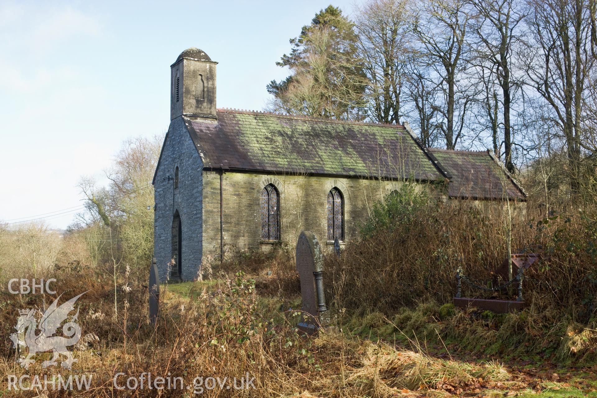 View from the southwest.