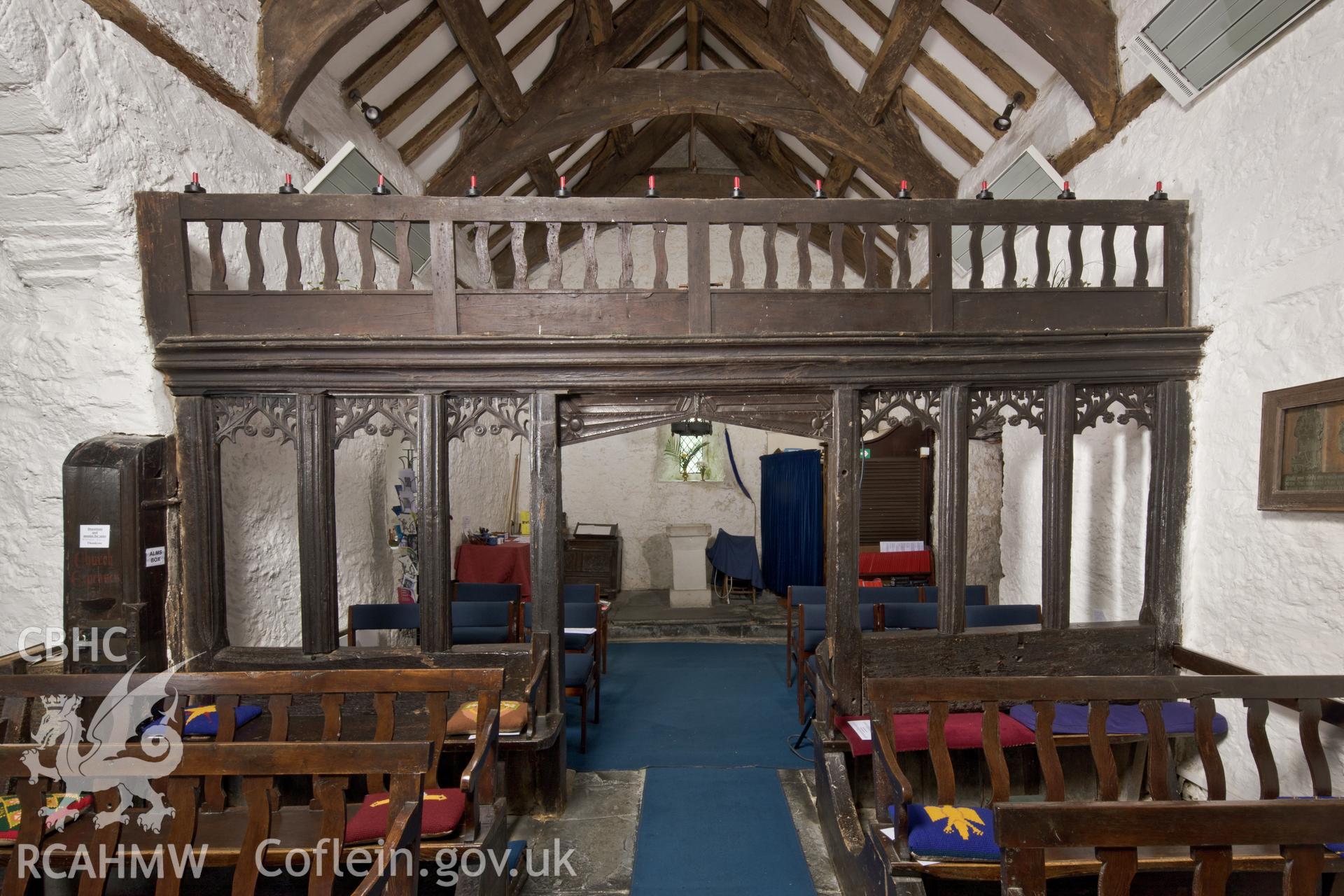 Screen from the east.