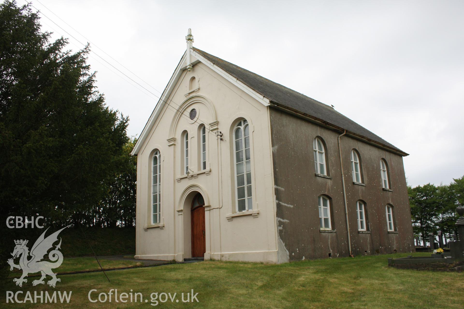 Pantycrugiau Chapel, viewed from the south-east.