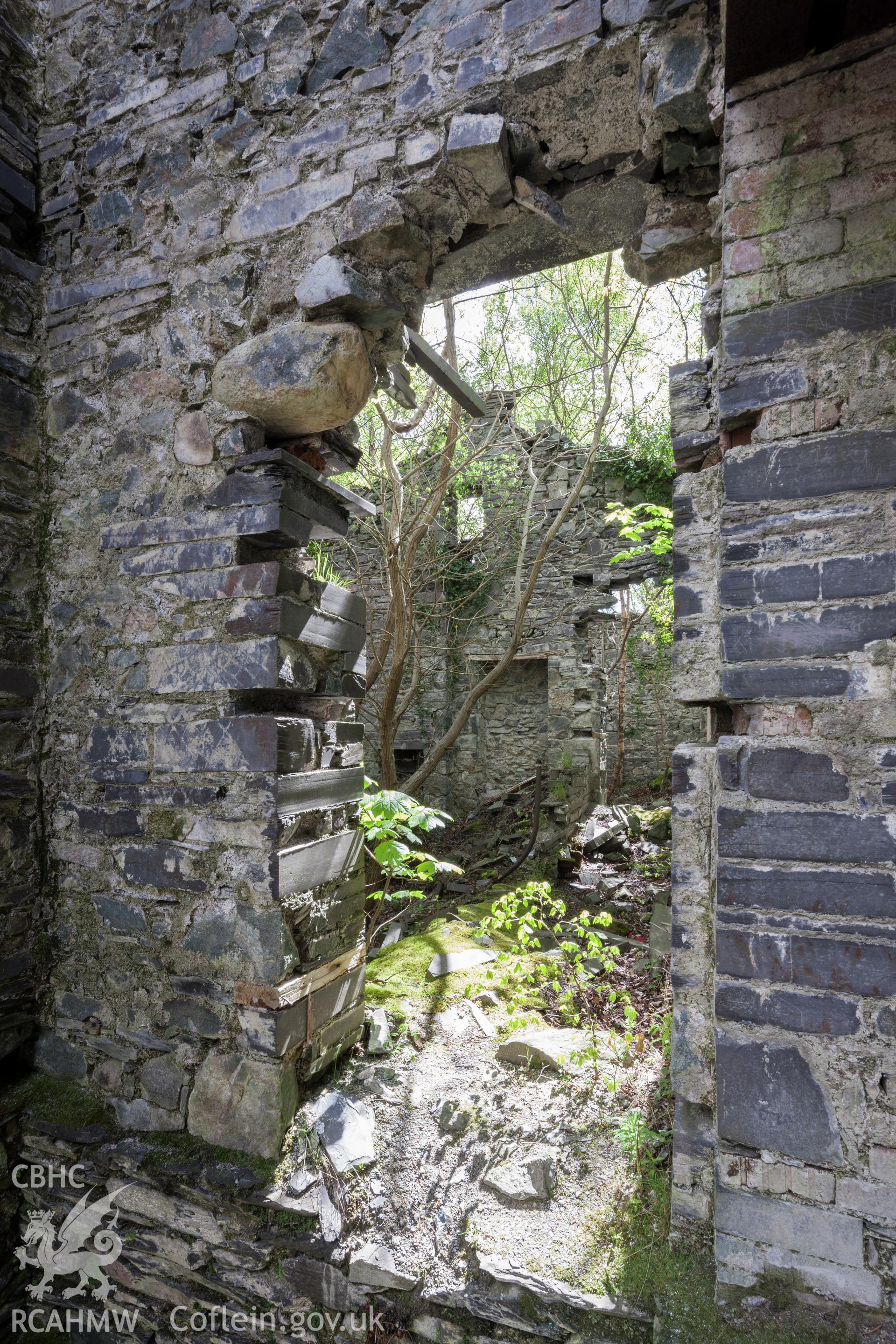 Interior looking southeast
