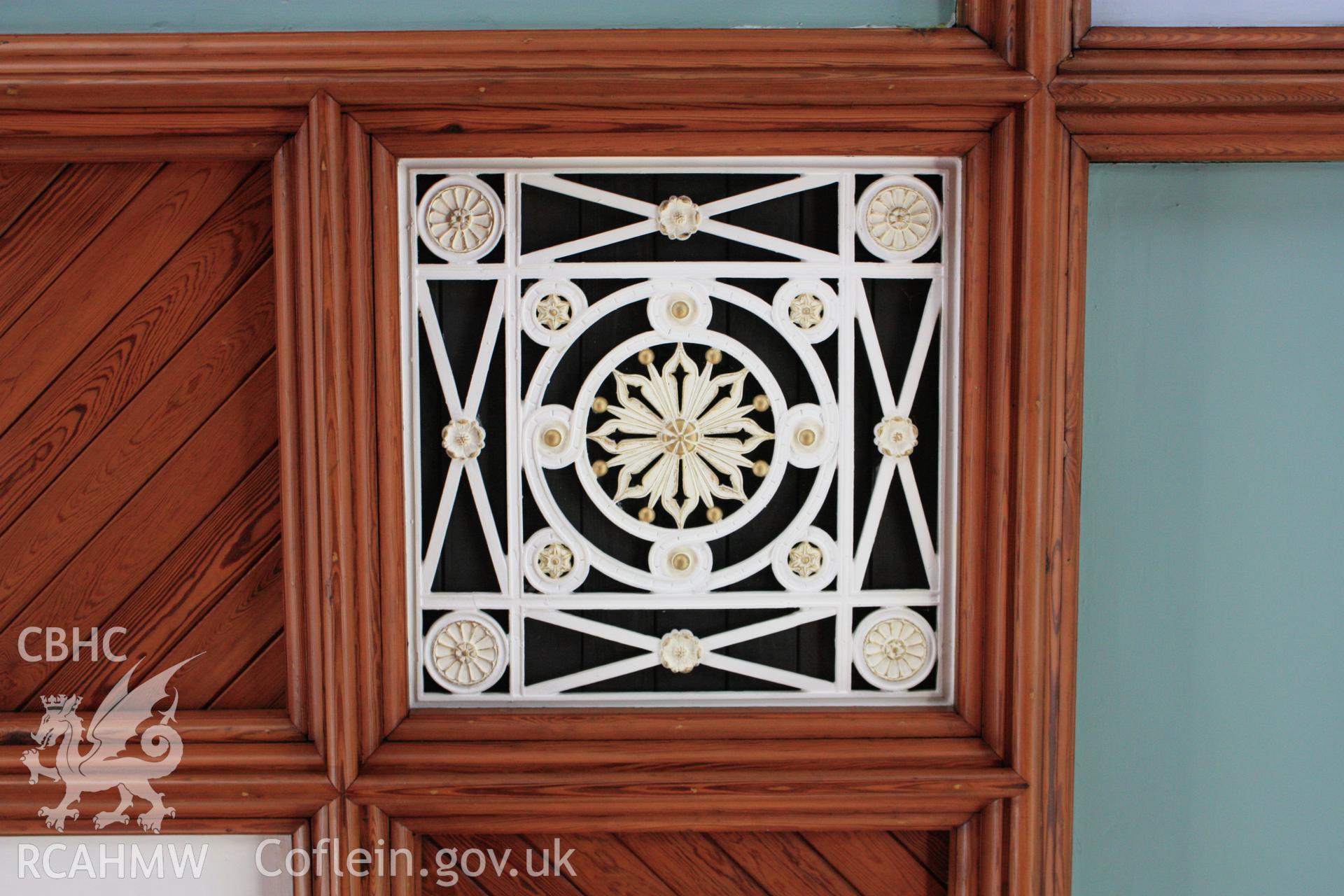 Internal; decorative ceiling vent
