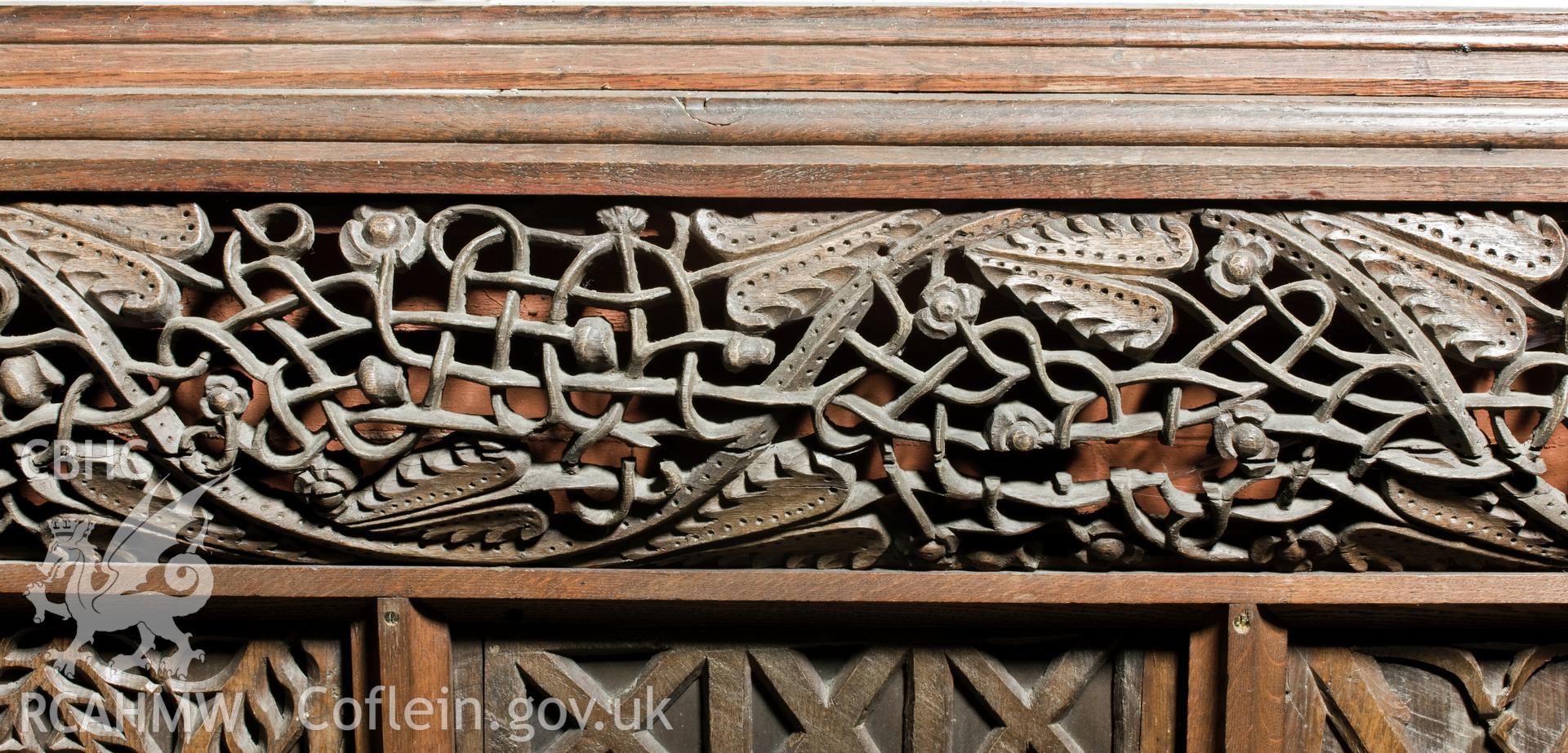 Northwest panel, detail.