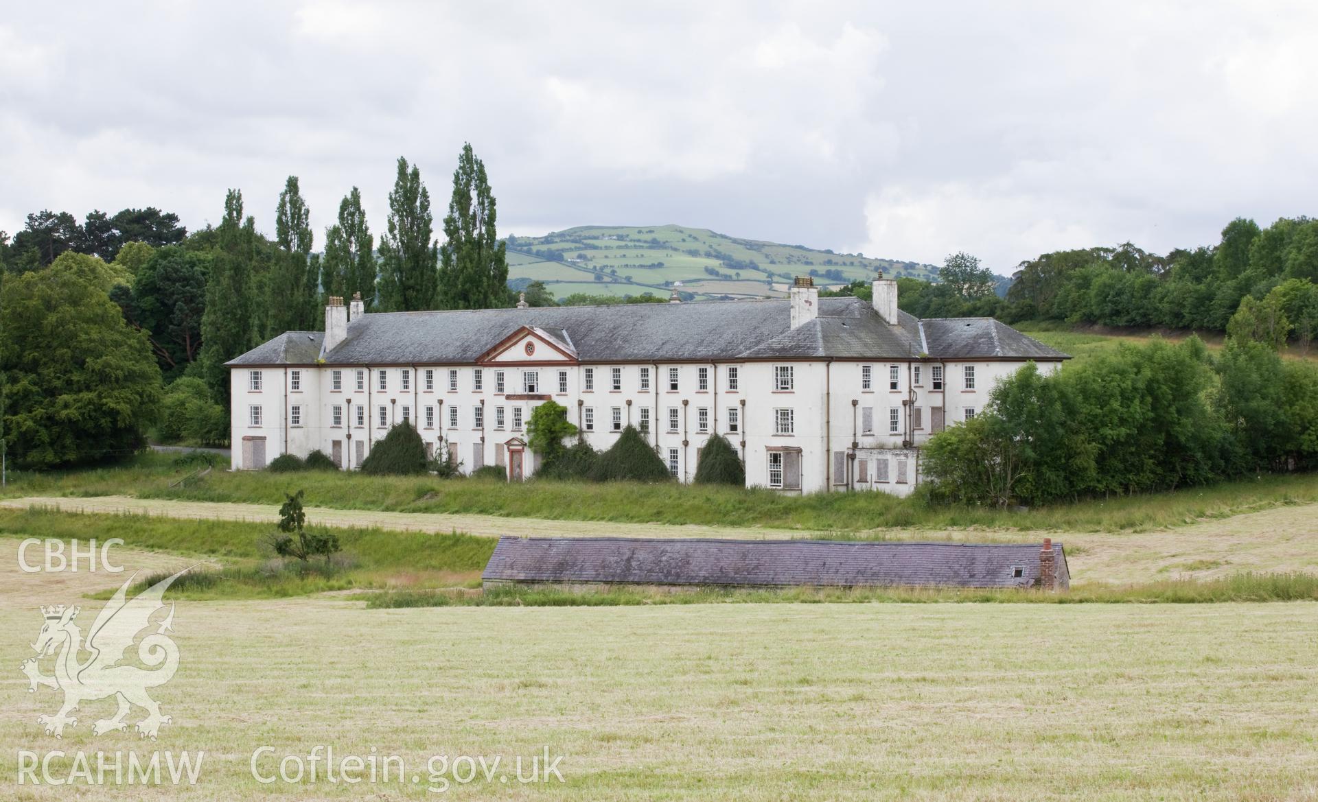 Nurses accommodation from the northeast.