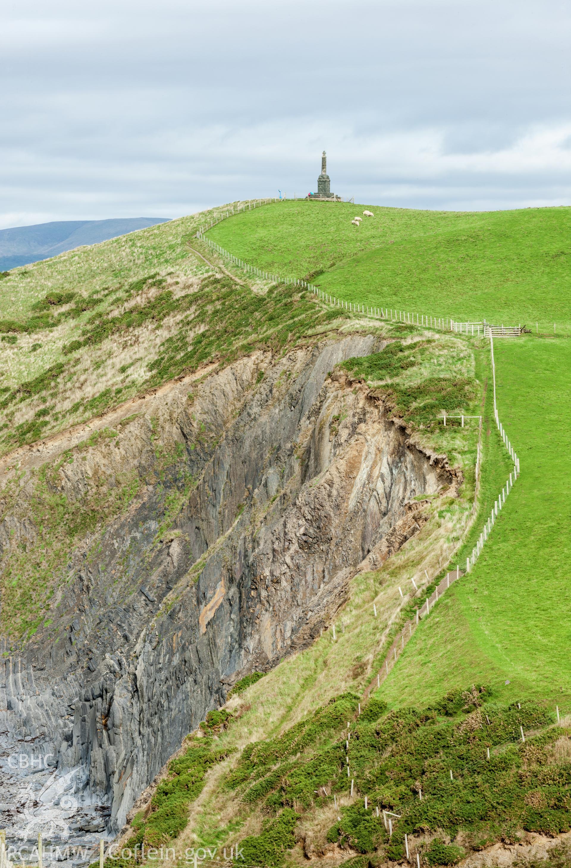 View from the south southwest
