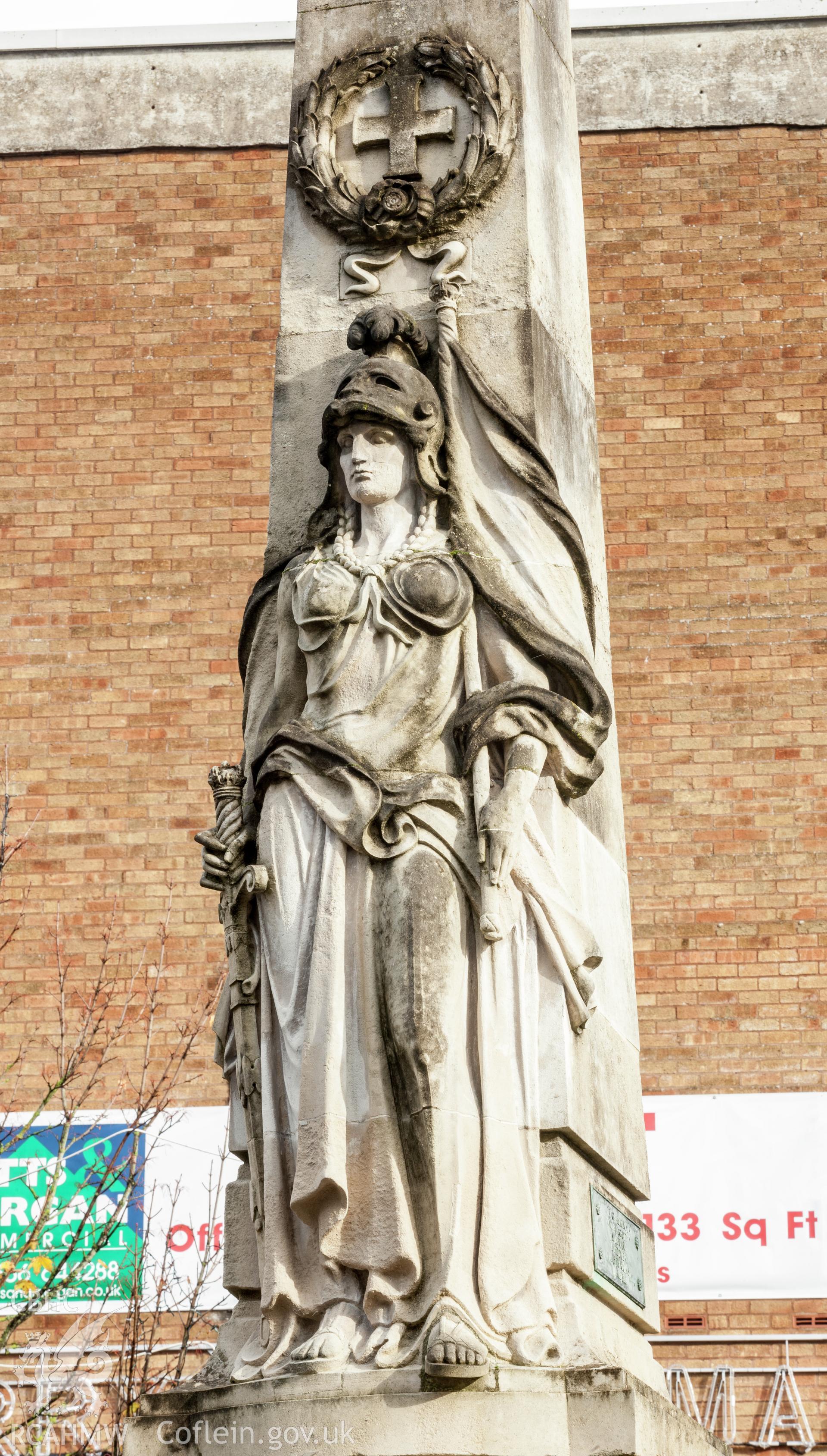 Detail of figure from the southwest