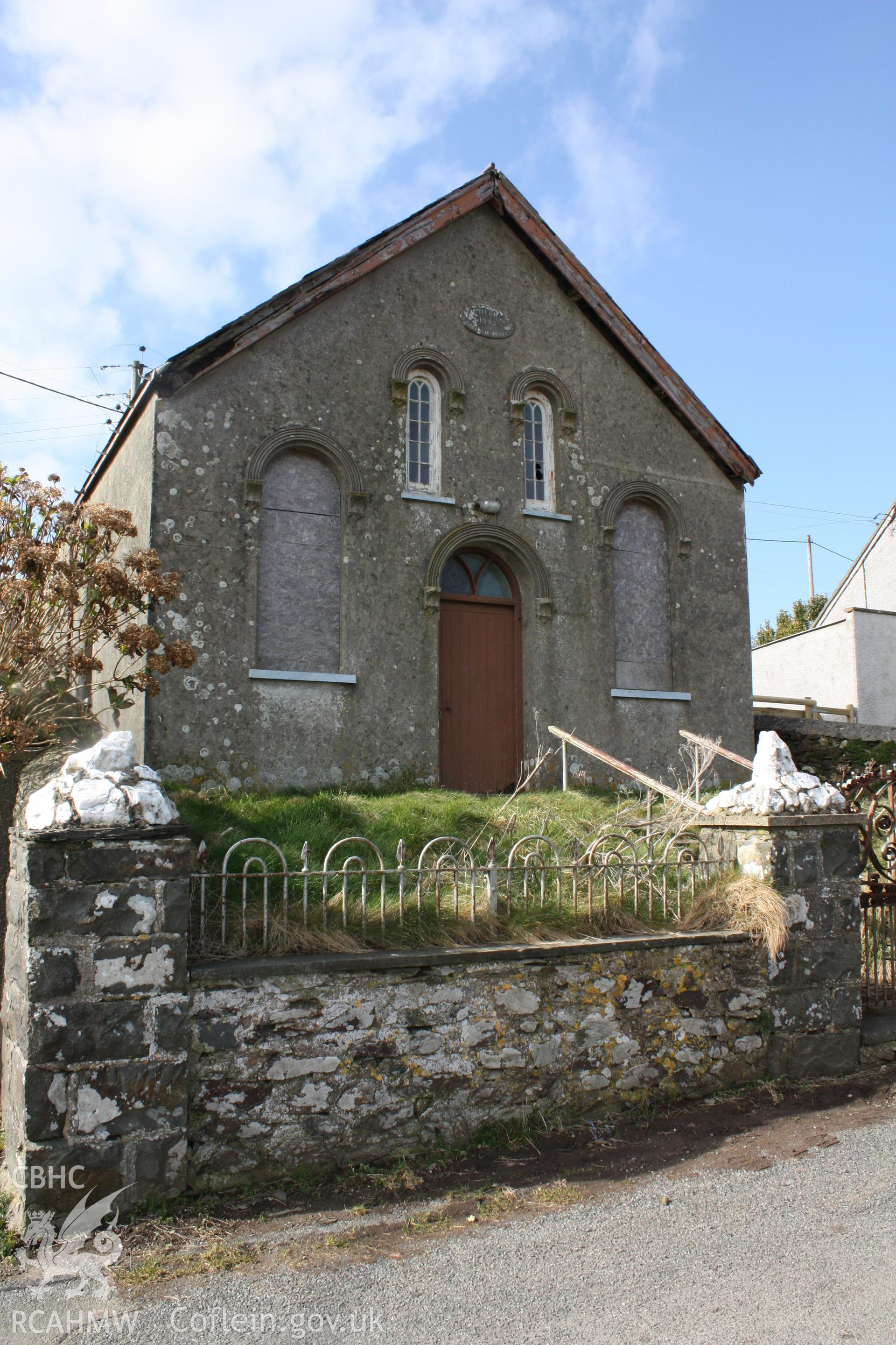 Exterior of Nebo Chapel, Mathry