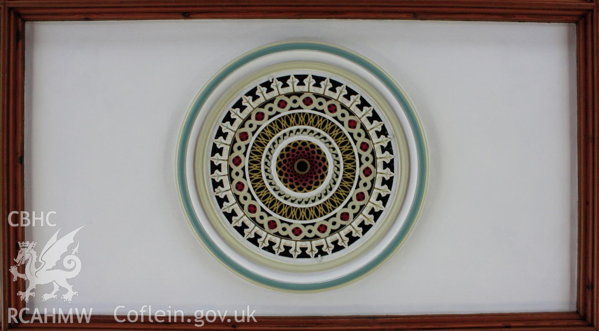 Internal; decorative ceiling vent