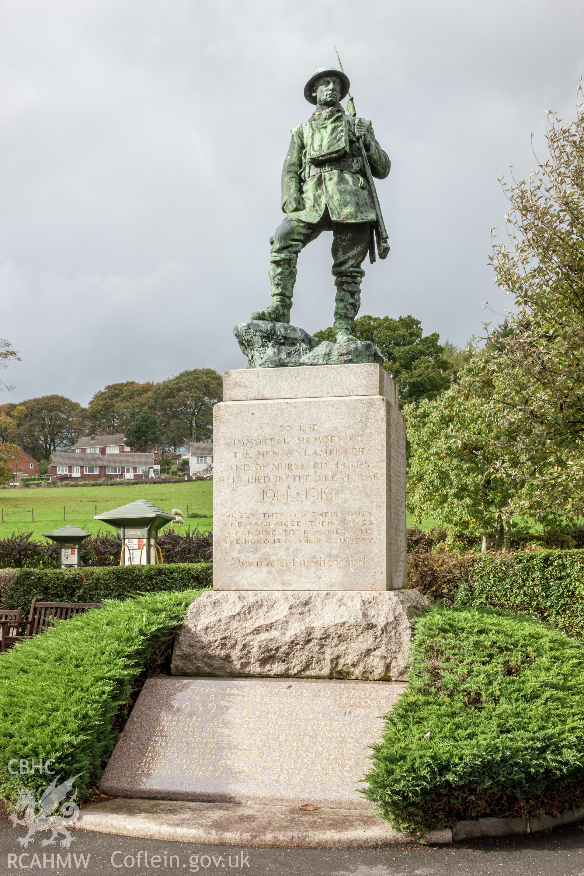 Memorial from the southeast.