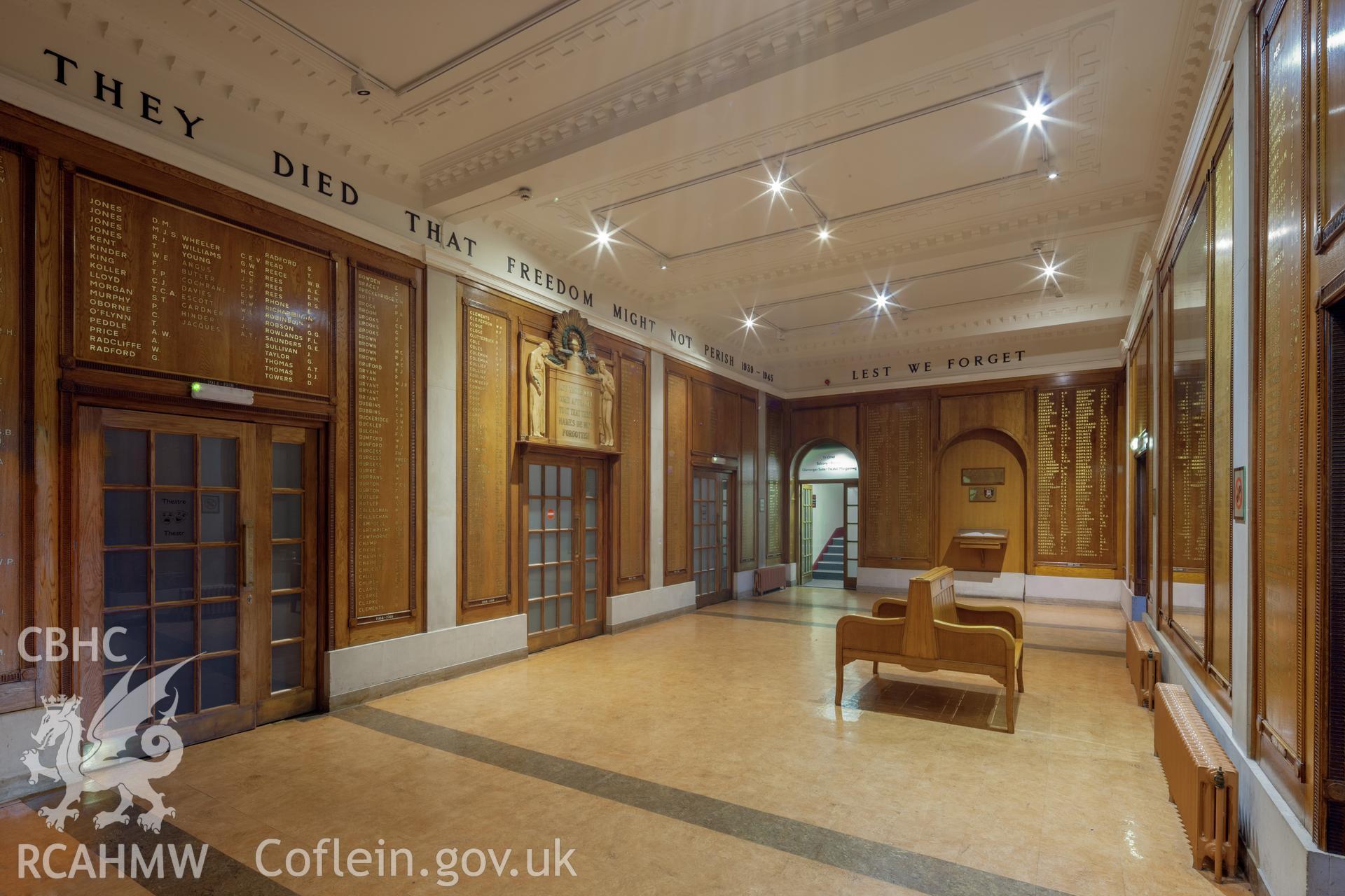 Interior, room of remembrance