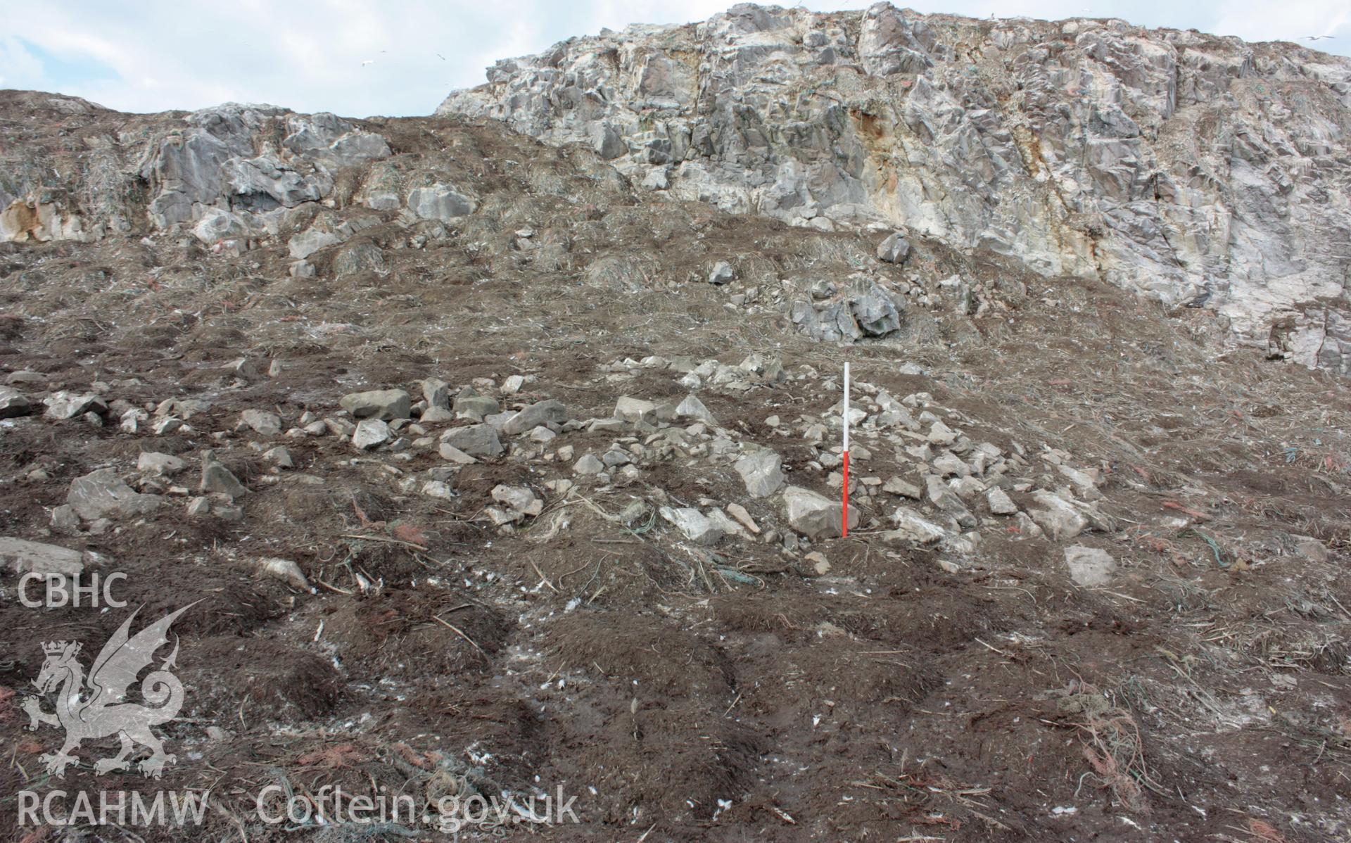 Cairn, looking west.
