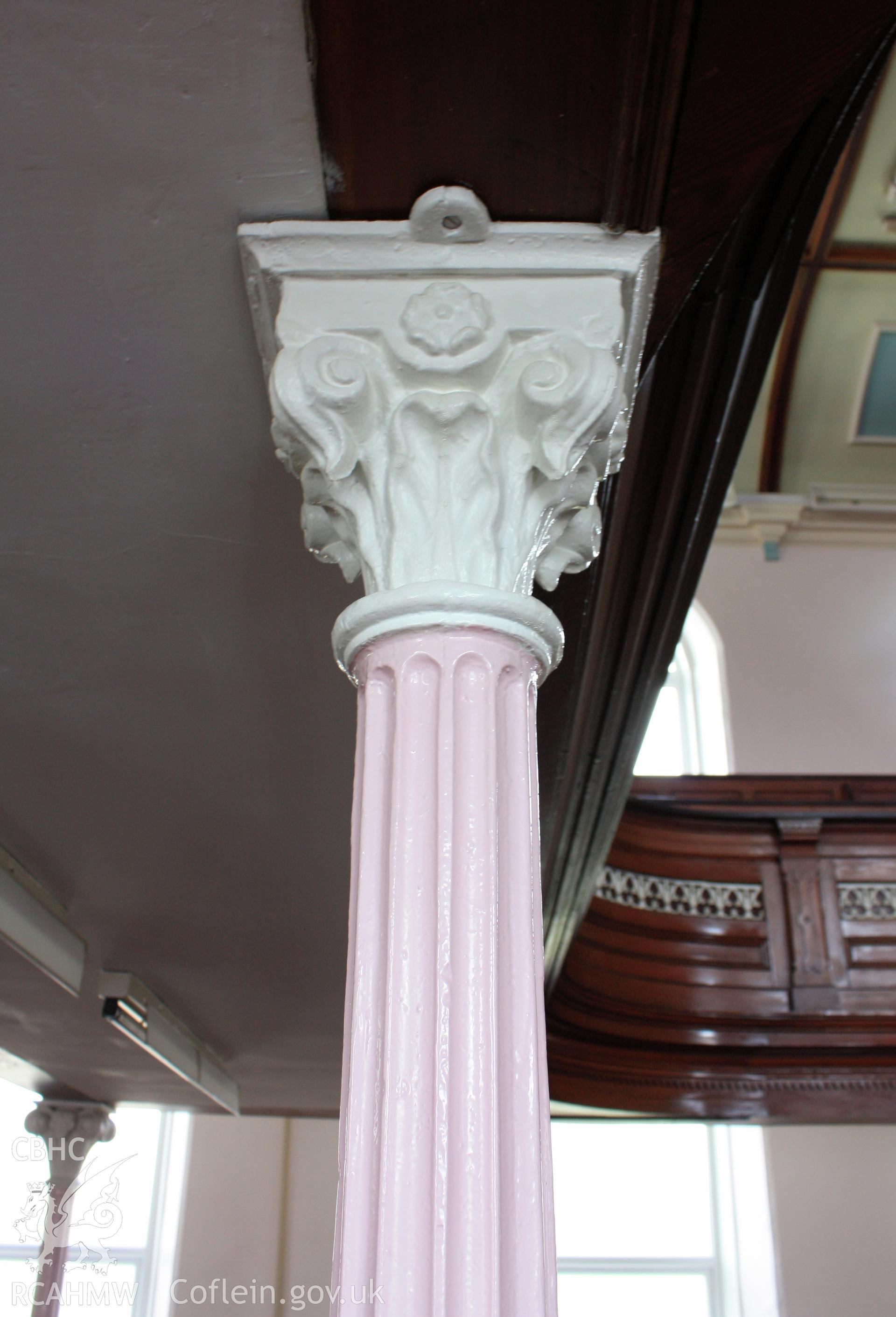 Internal; decorative balcony column