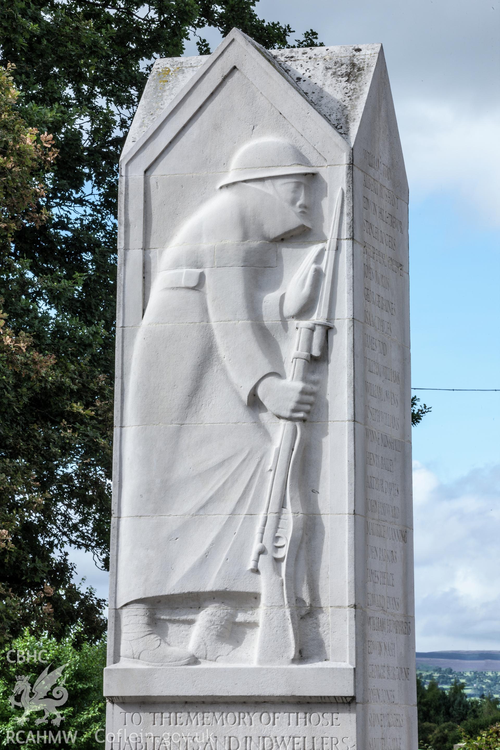 Detail of sculpture