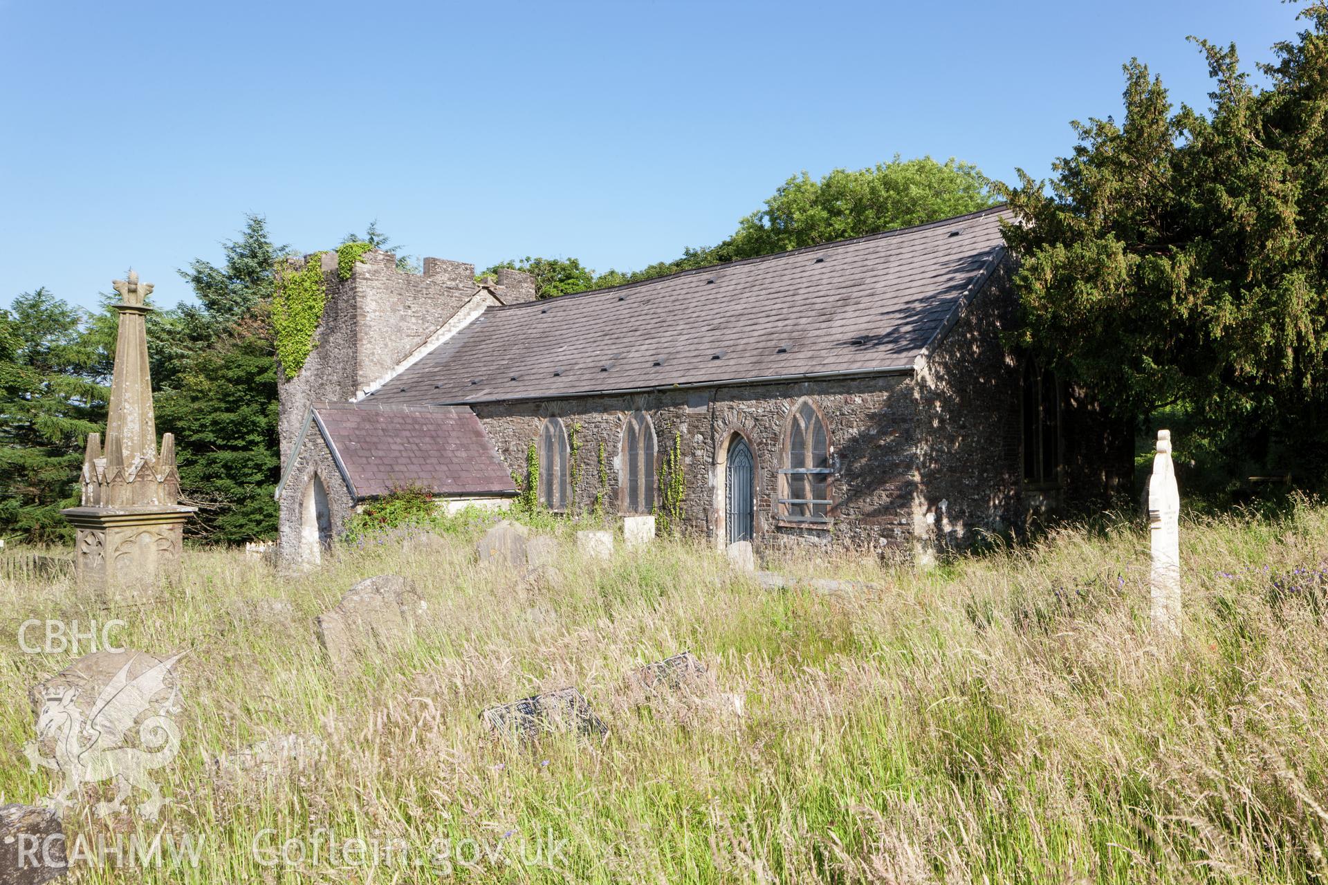 View from the east