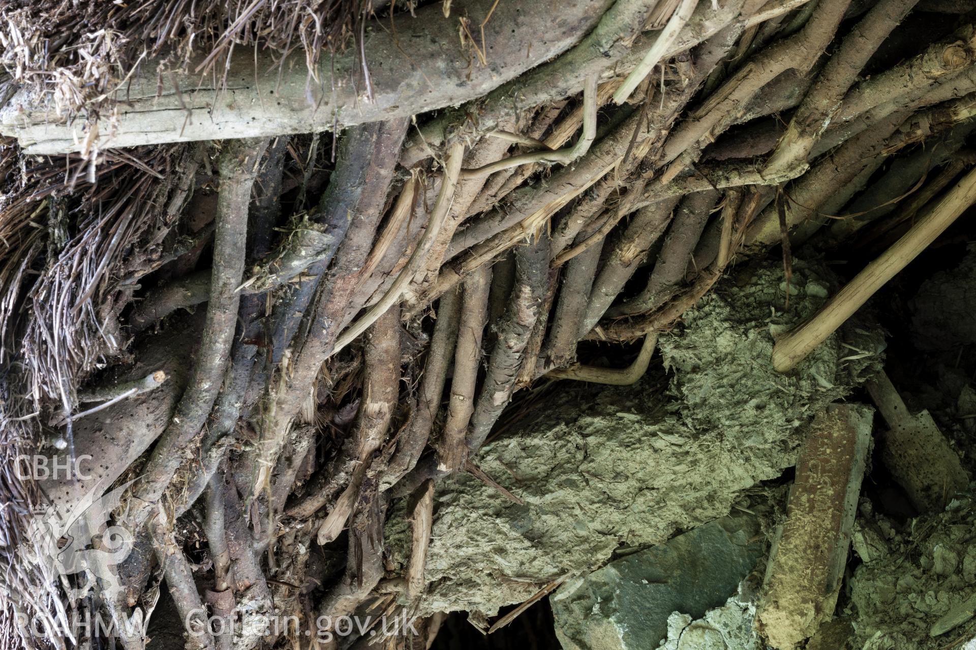 Detail of under-thatch