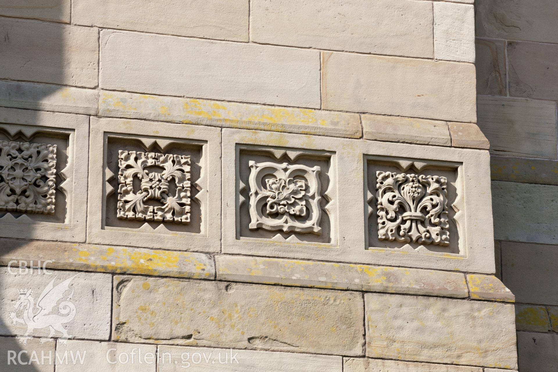 Detail of stone ornamentation