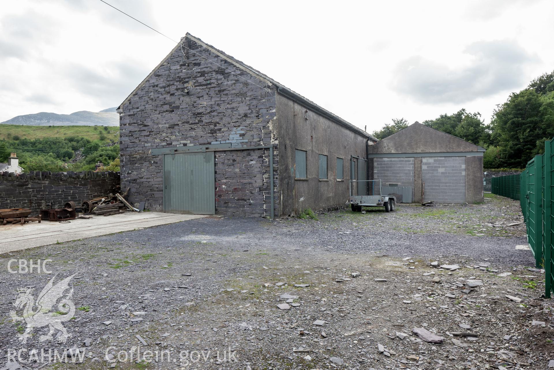 Engine shed from the north northeast