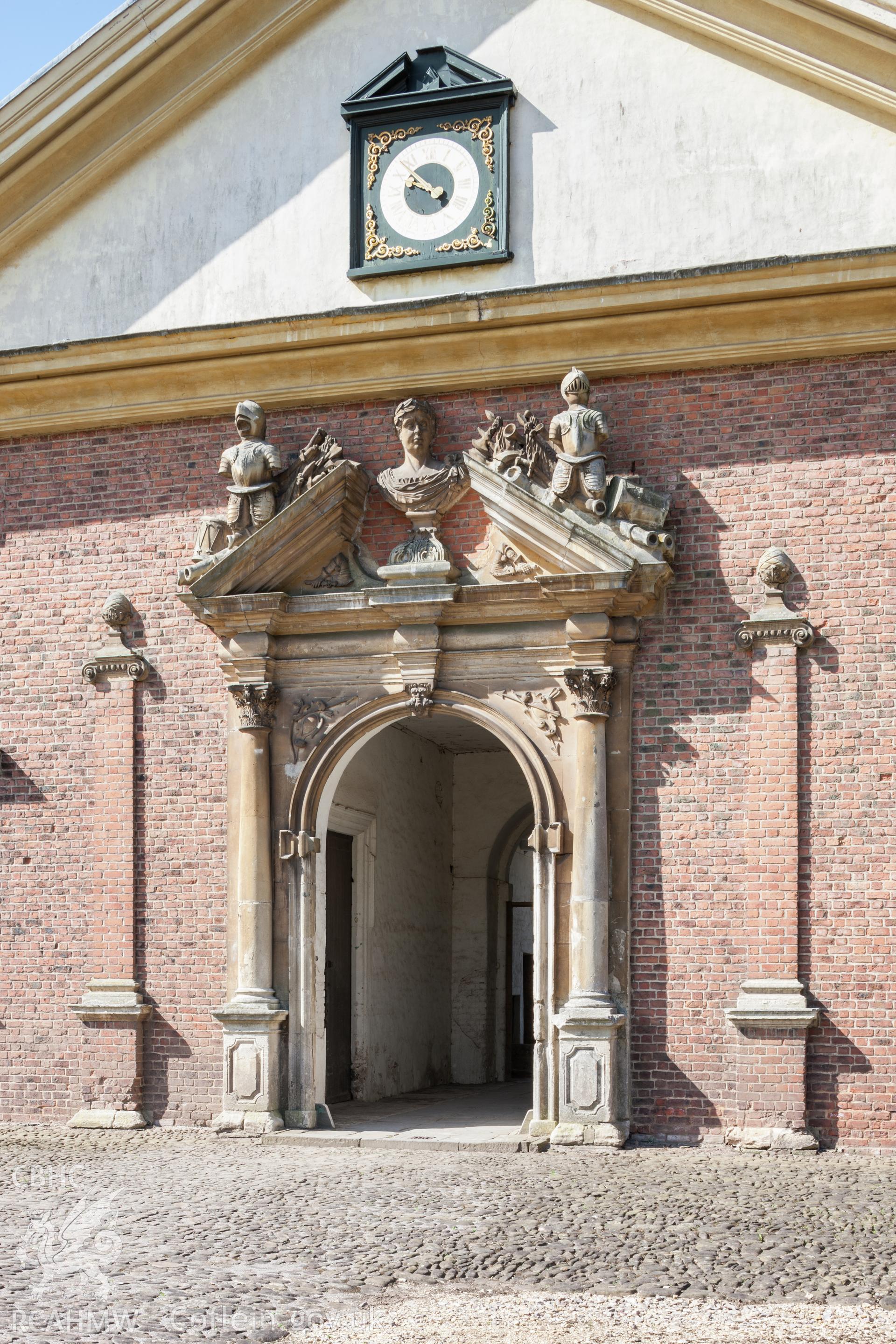 Detail of doorcase
