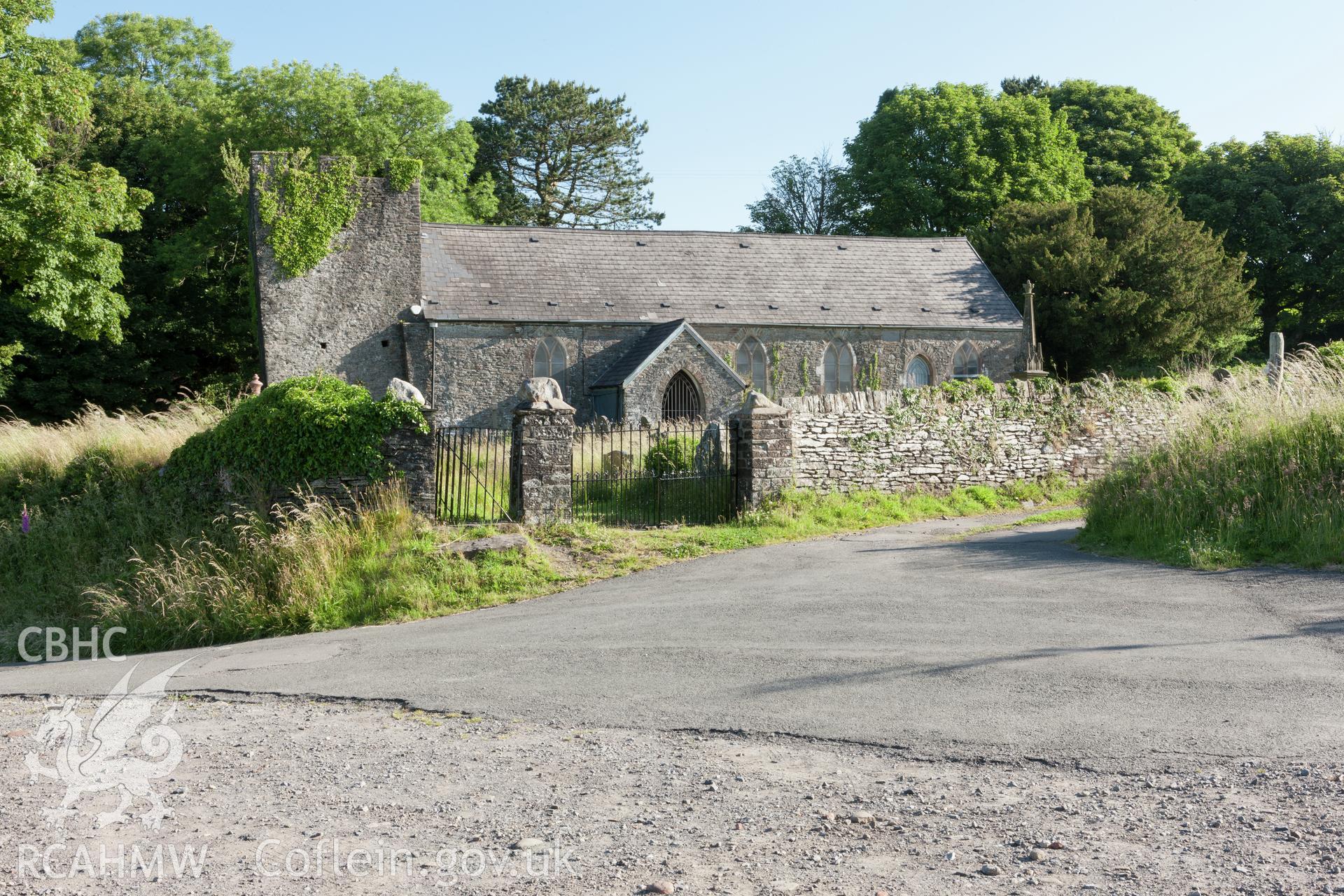 General view from the south