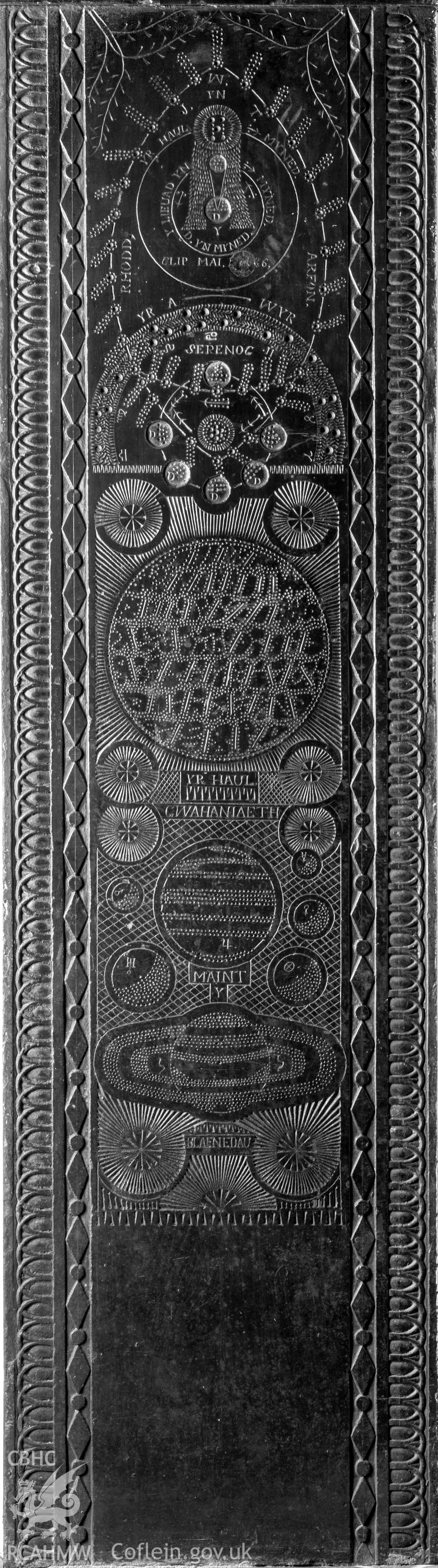 Right hand slate panel