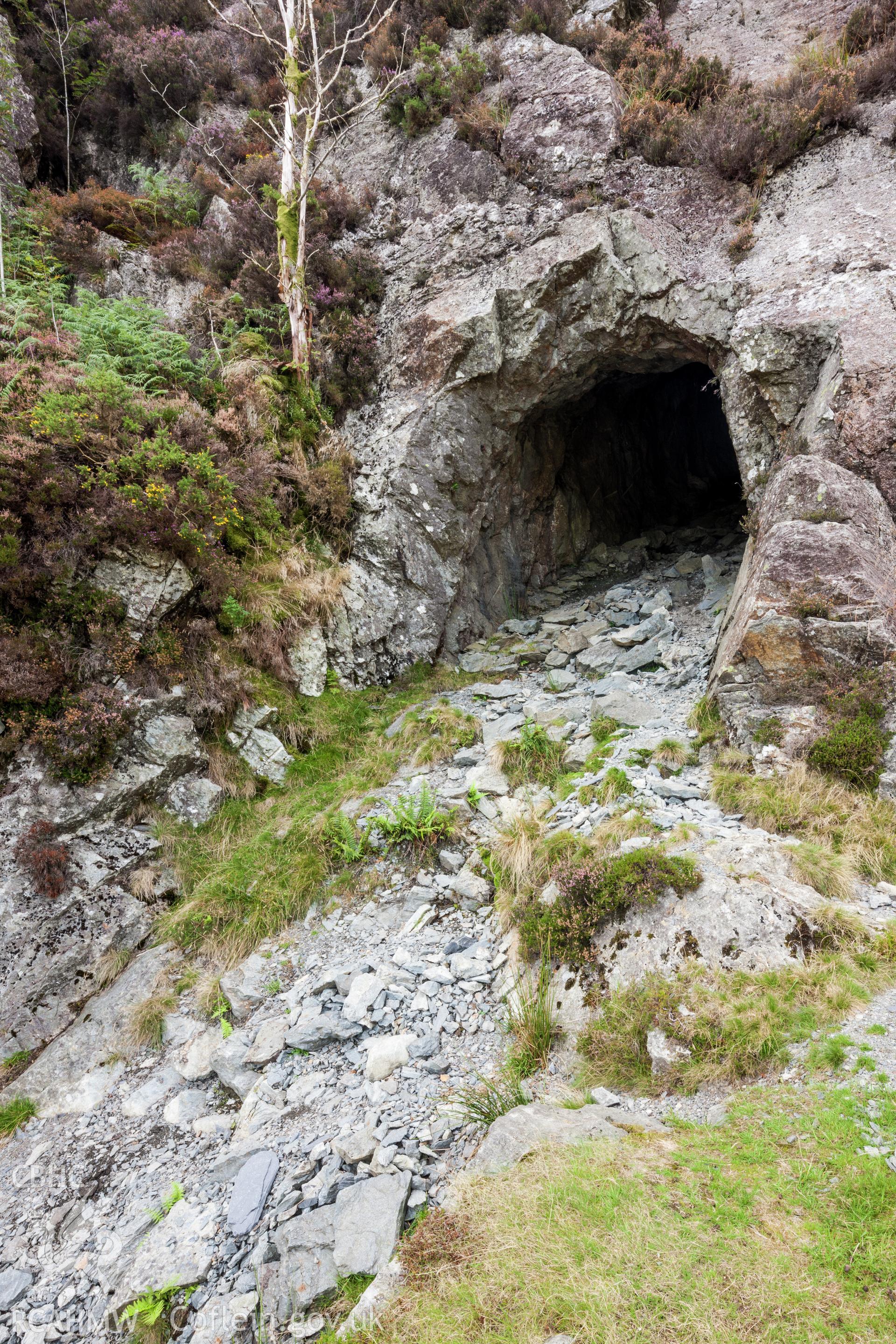 Exit from incline tunnel