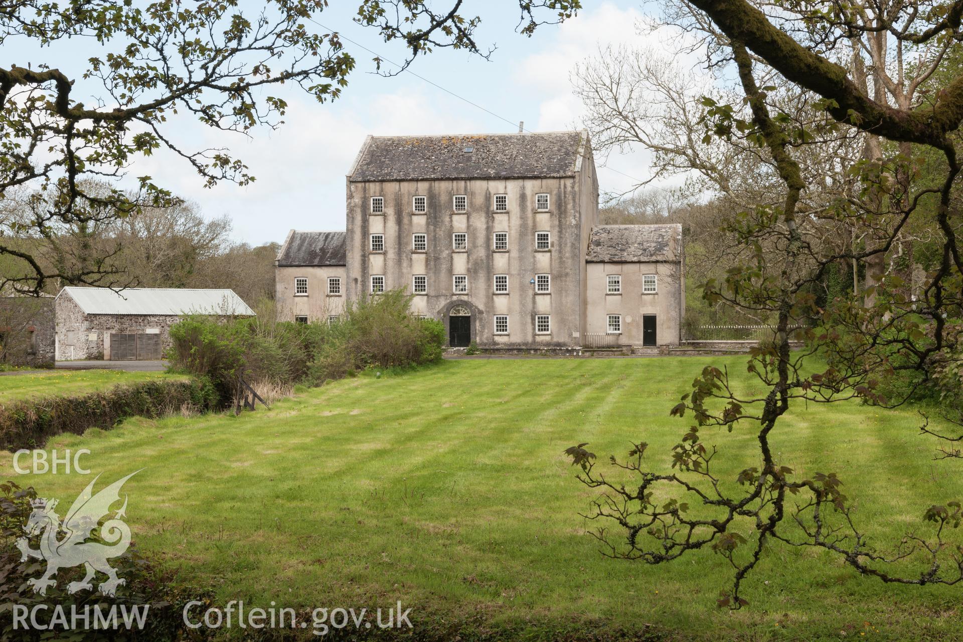 View of mill from the southeast