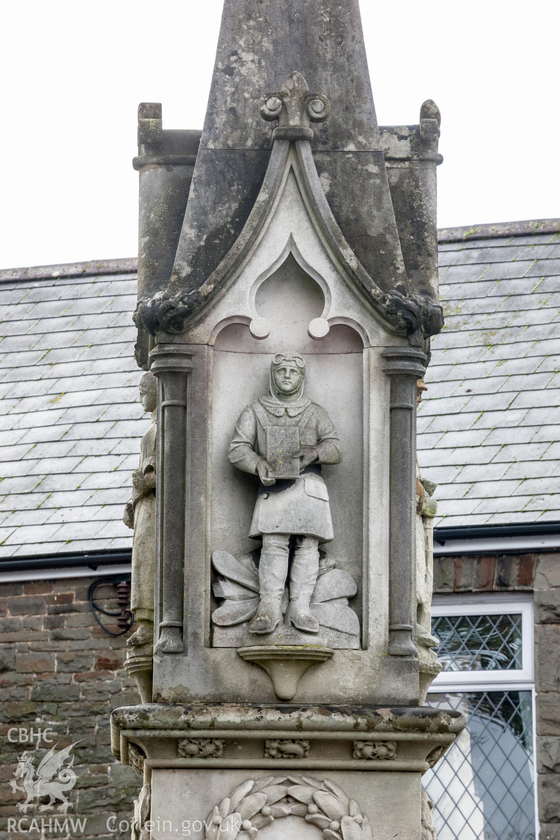 Detail of airman