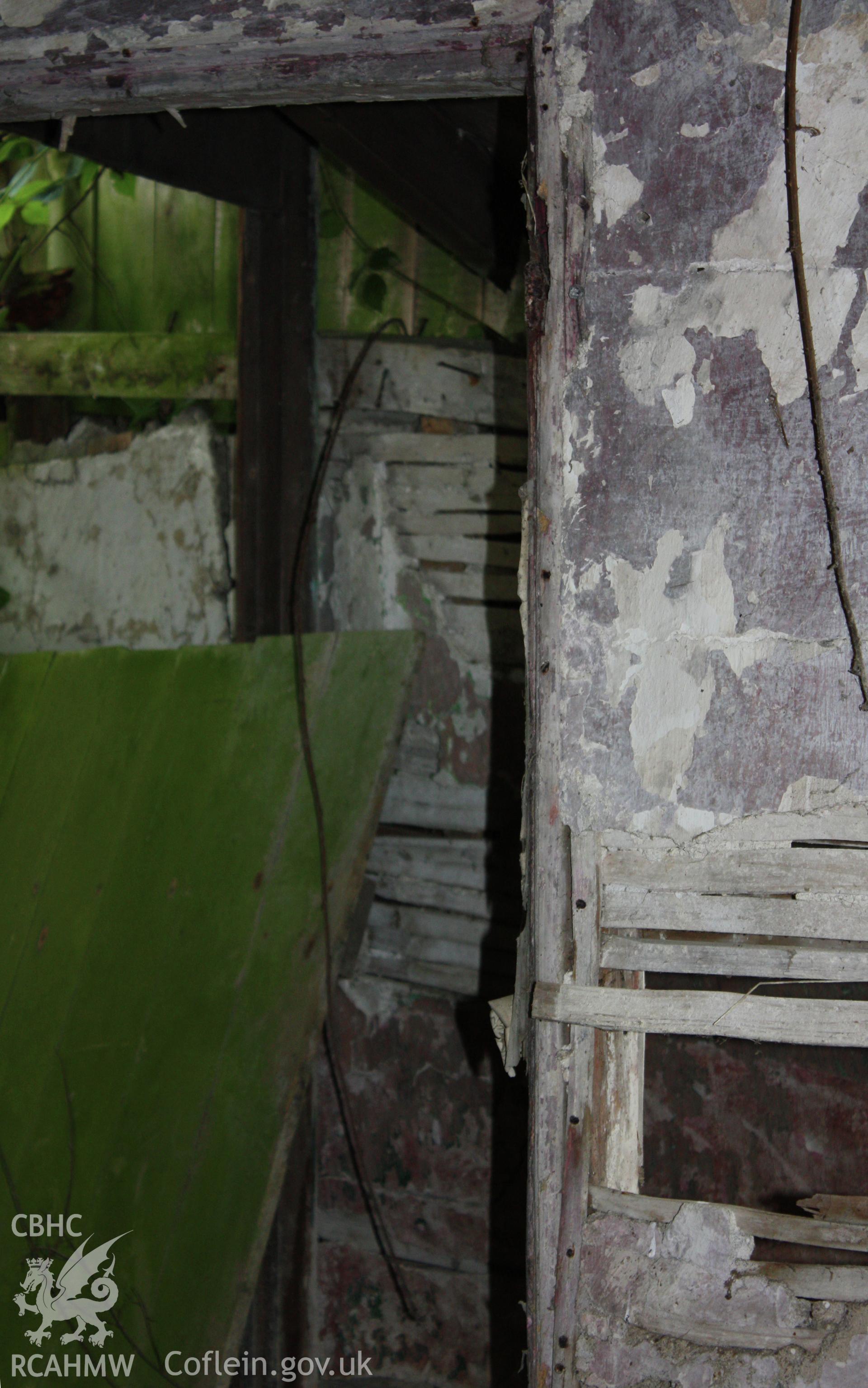 Lath and plaster partition detail