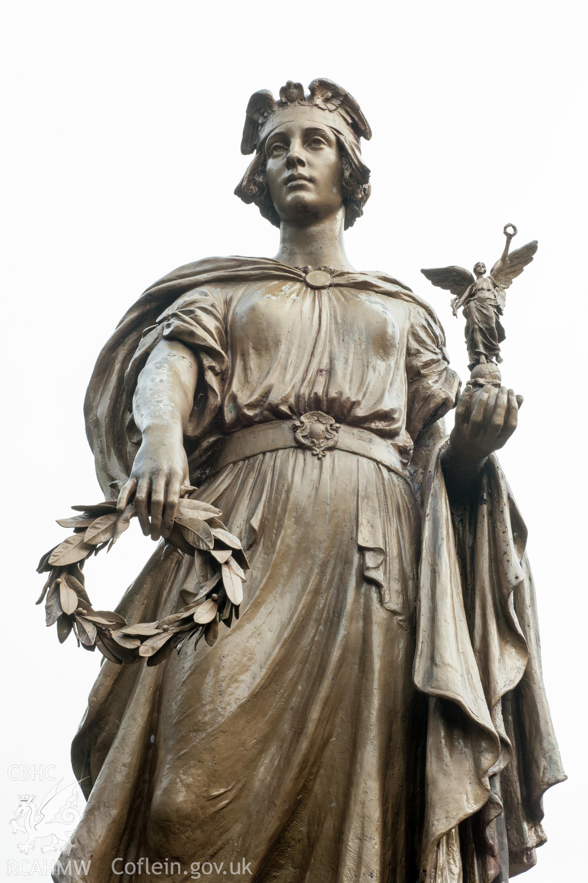 Detail of sculpture from the southeast