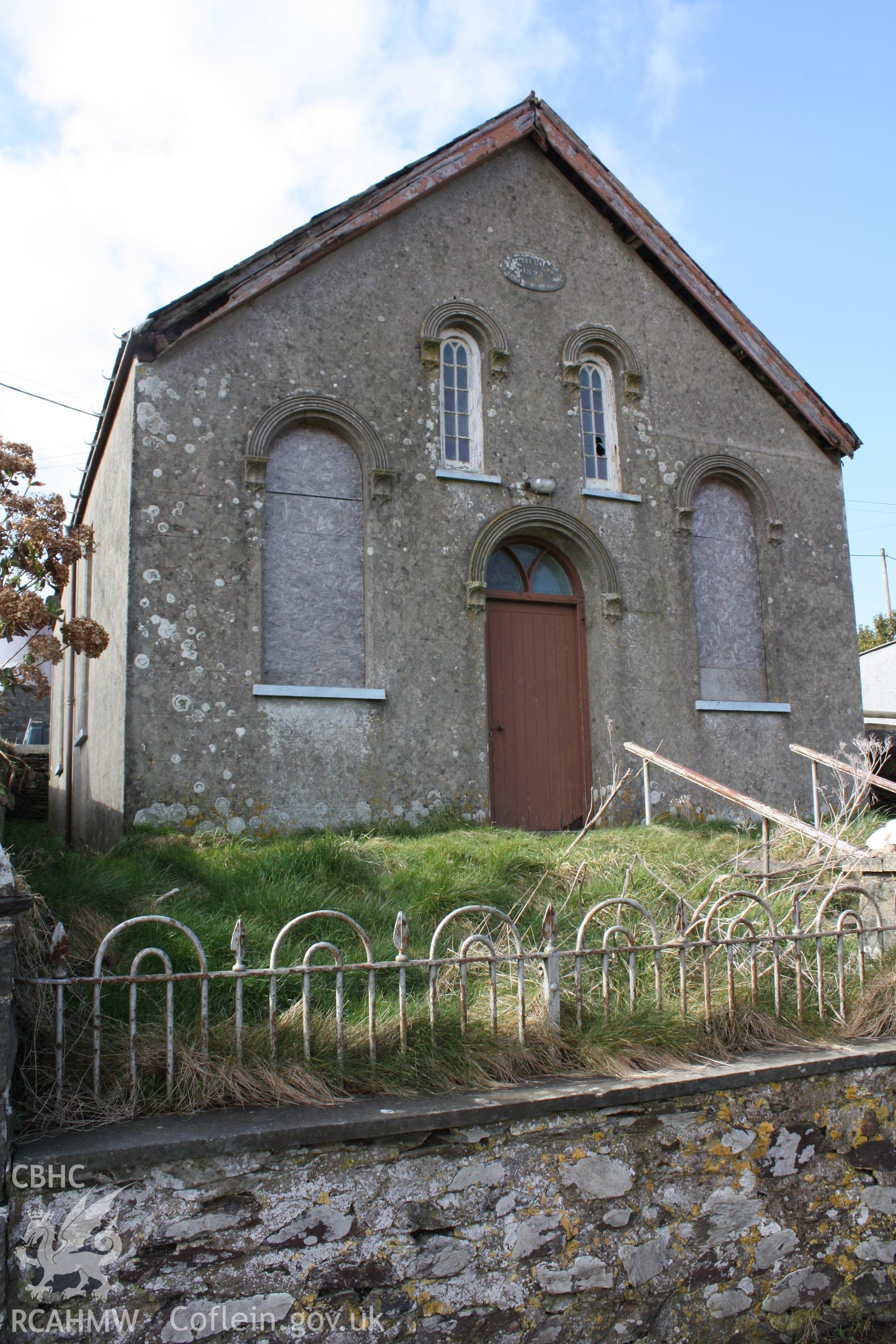 Exterior of Nebo Chapel, Mathry