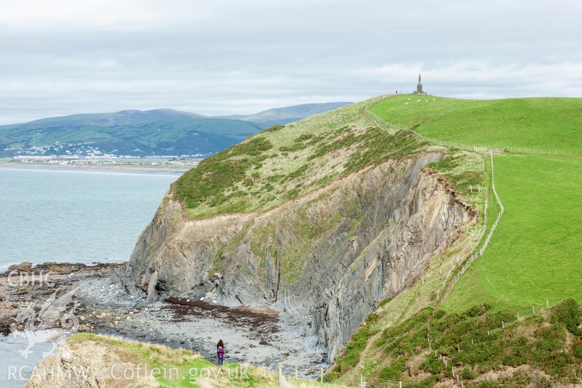 View from the south southwest