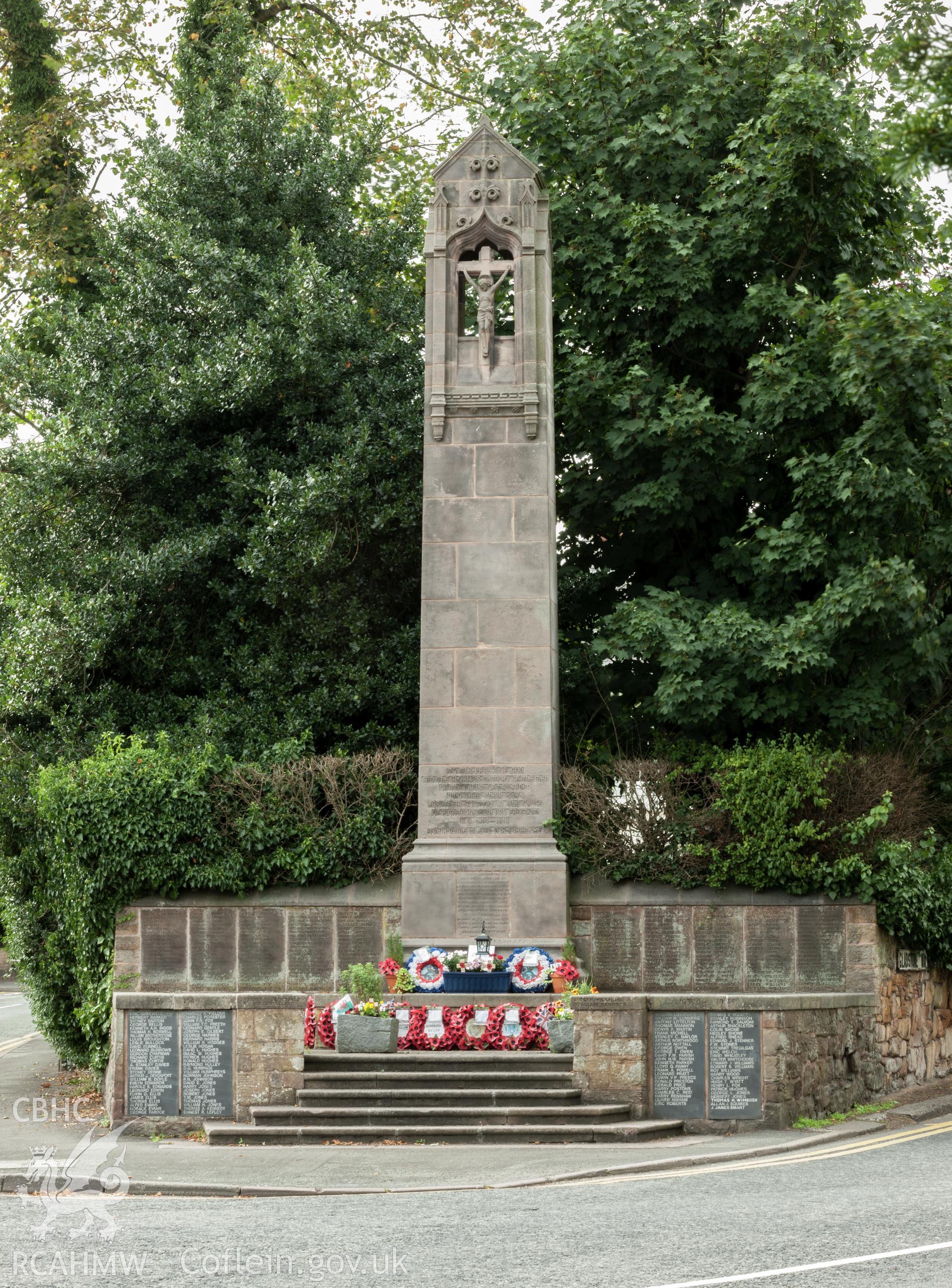View from the east