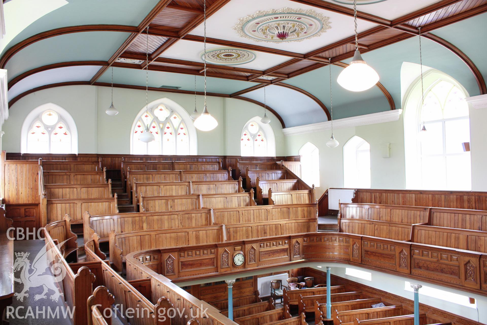 Internal; view across balcony