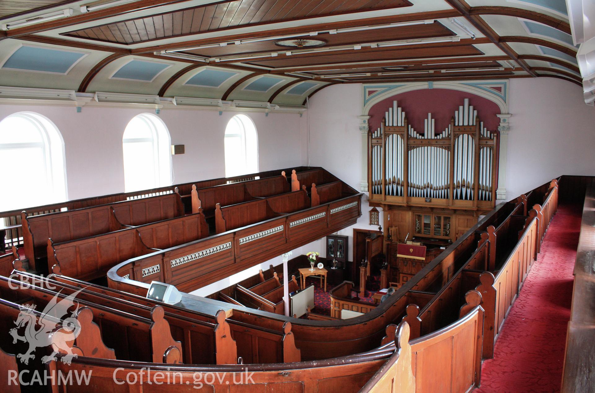 Internal; view toward pulpit from balcony