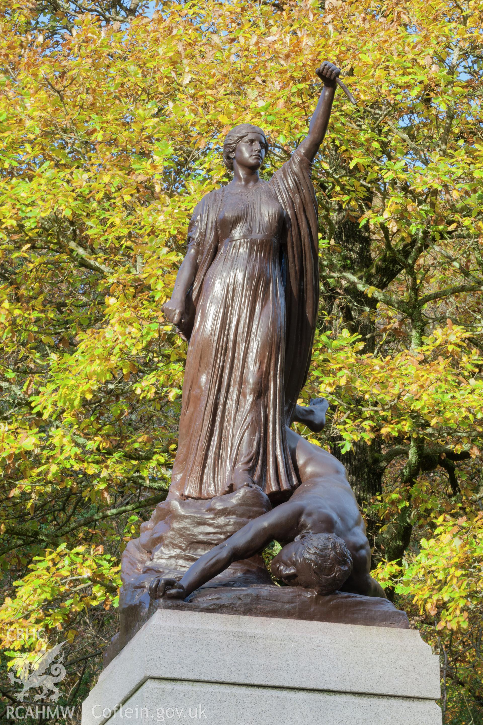 Detail of sculpture from the southwest